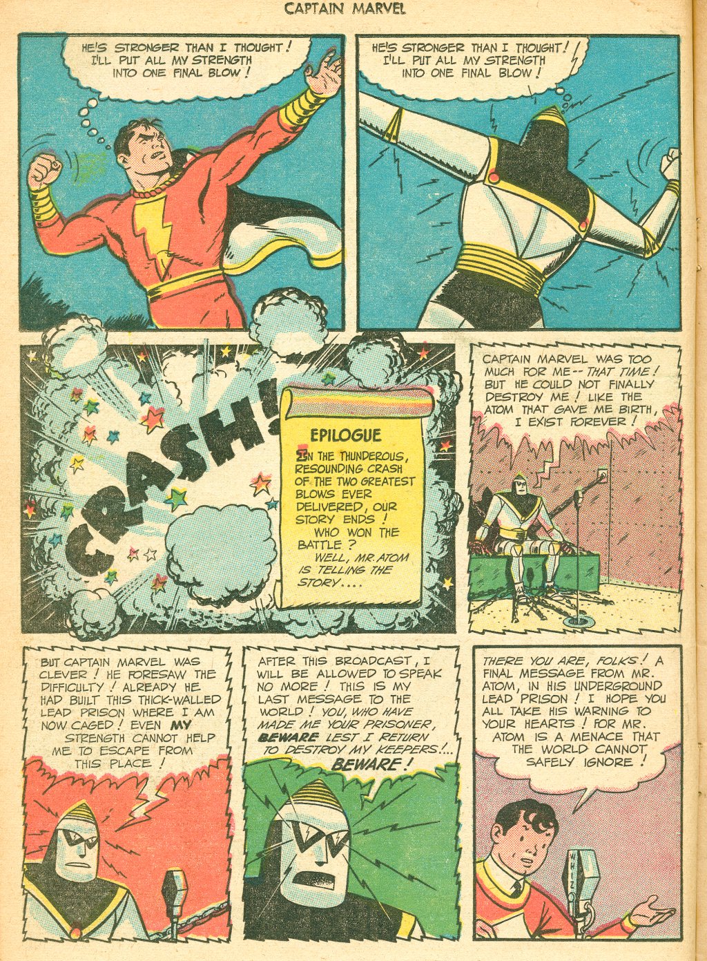 Read online Captain Marvel Adventures comic -  Issue #78 - 18