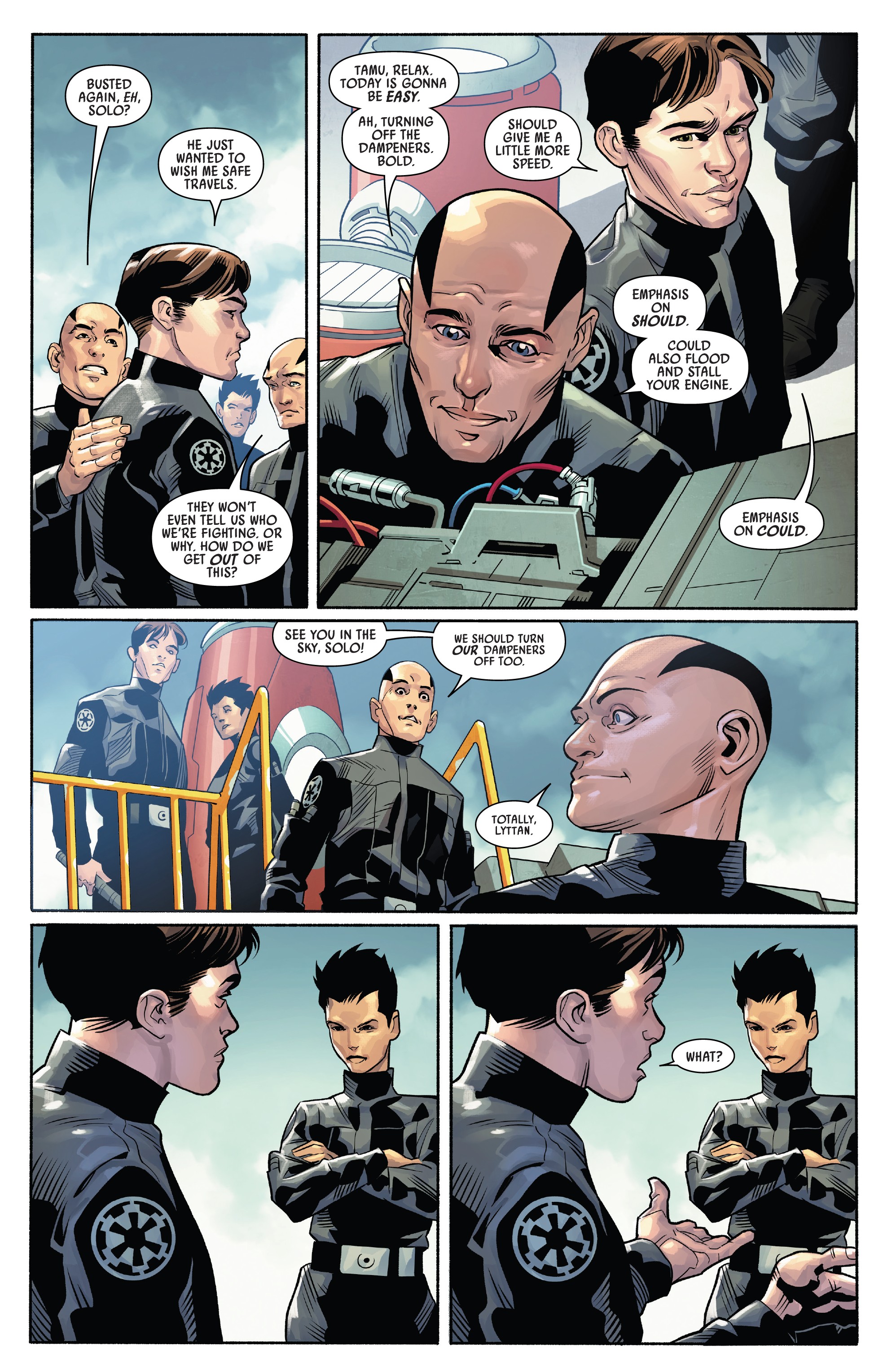 Read online Star Wars: Han Solo - Imperial Cadet comic -  Issue #4 - 6