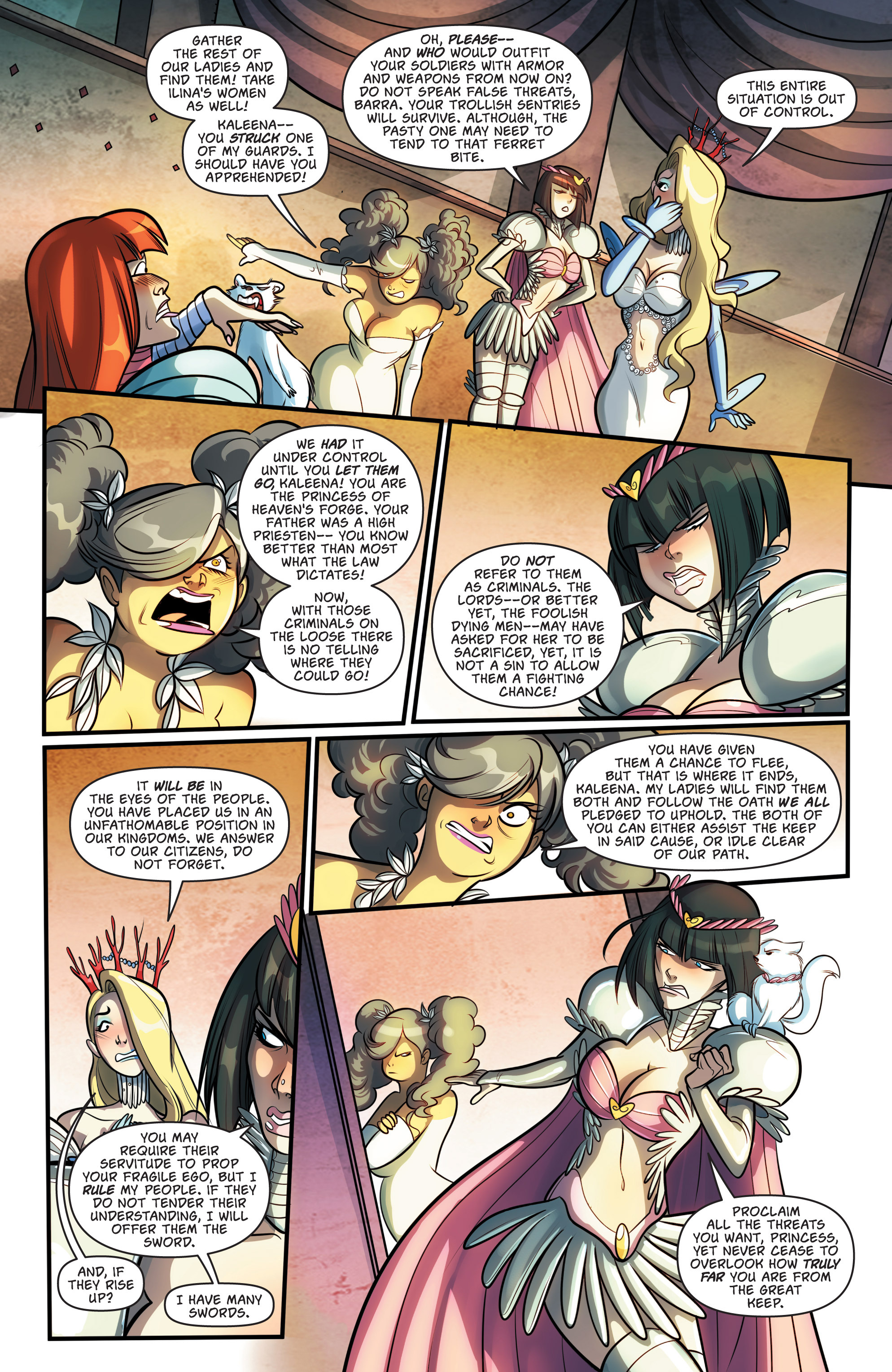 Read online Damsels in Excess comic -  Issue #2 - 14