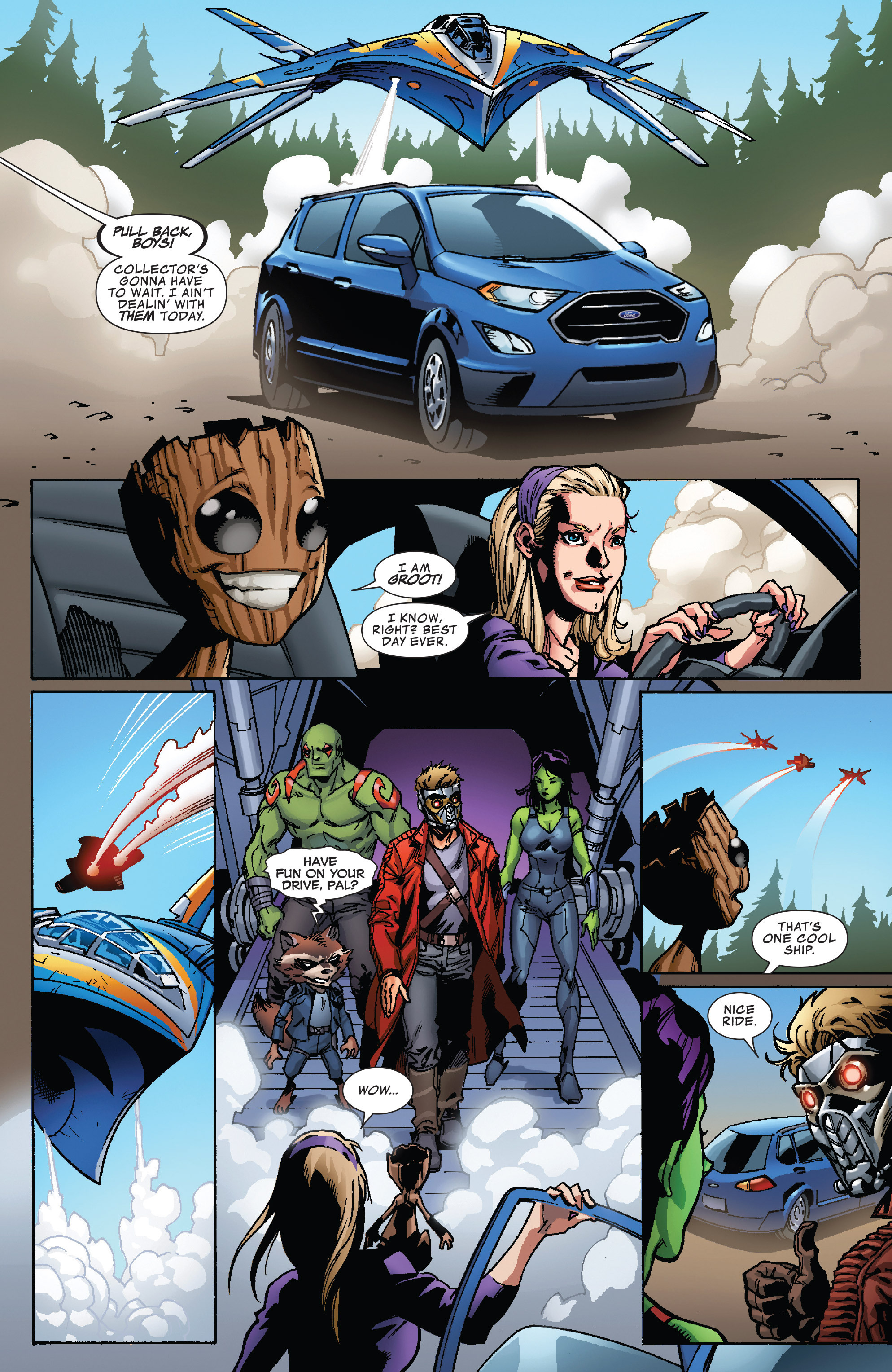 Read online Guardians of the Galaxy: EcoSport Adventure comic -  Issue # Full - 6