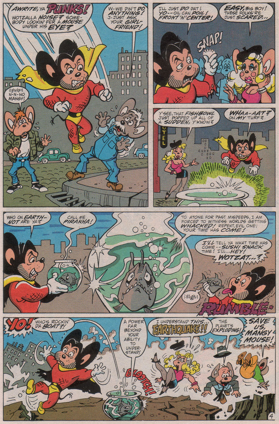 Read online Mighty Mouse comic -  Issue #4 - 6