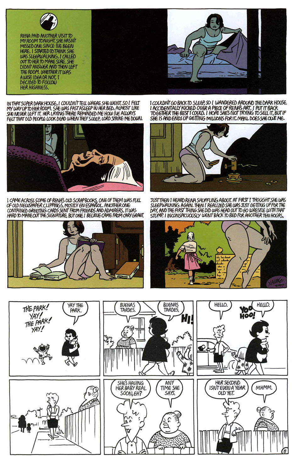 Read online Love and Rockets (2001) comic -  Issue #20 - 10