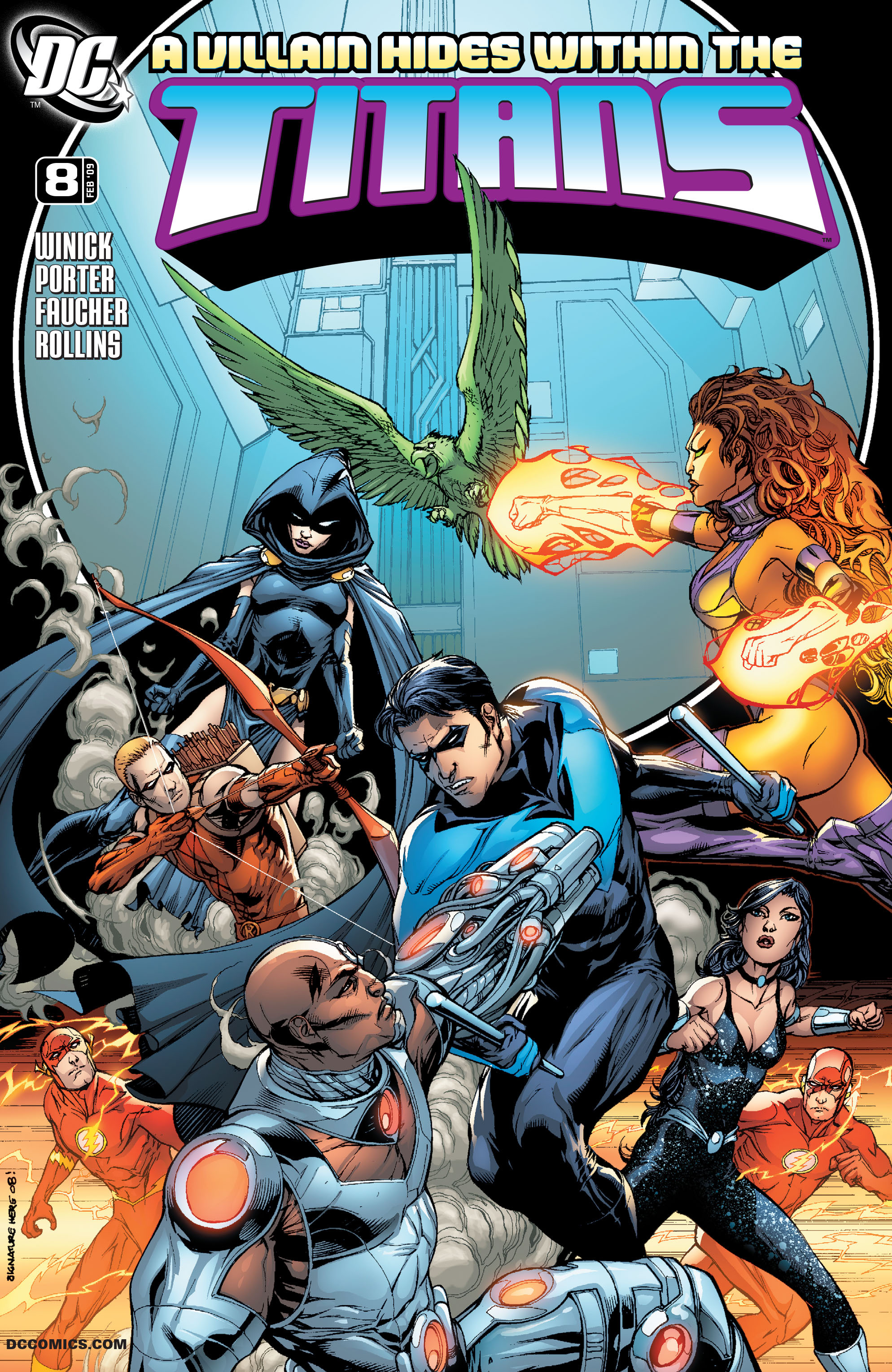 Read online Titans (2008) comic -  Issue #8 - 1