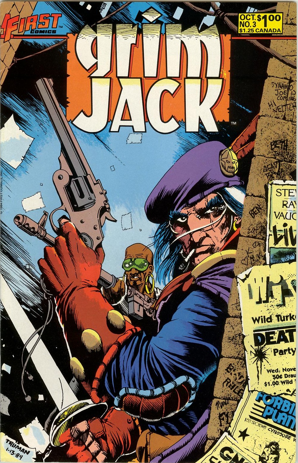 Read online Grimjack comic -  Issue #3 - 1