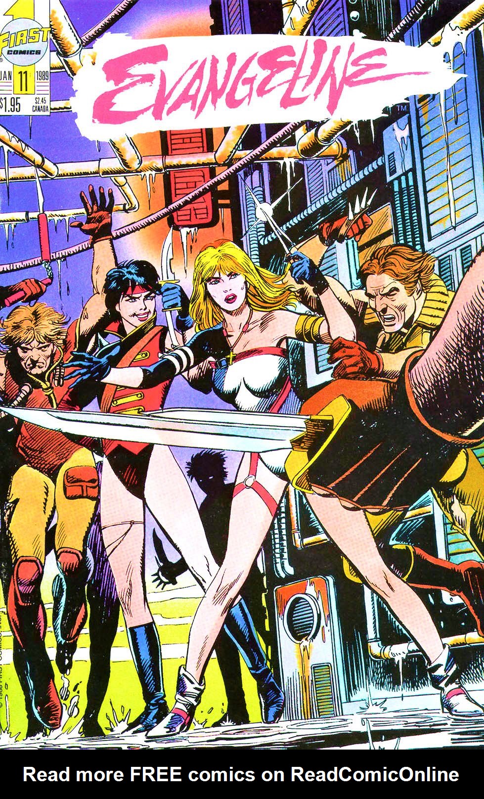 Read online Evangeline comic -  Issue #11 - 1