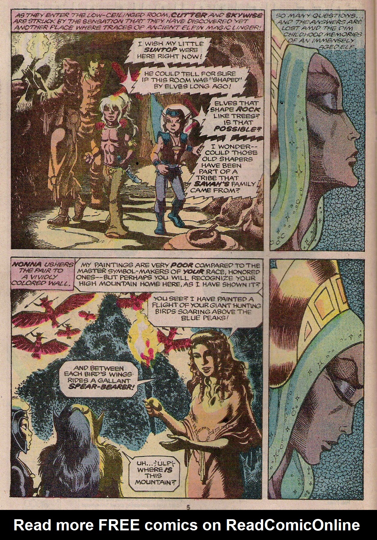 Read online ElfQuest comic -  Issue #13 - 6