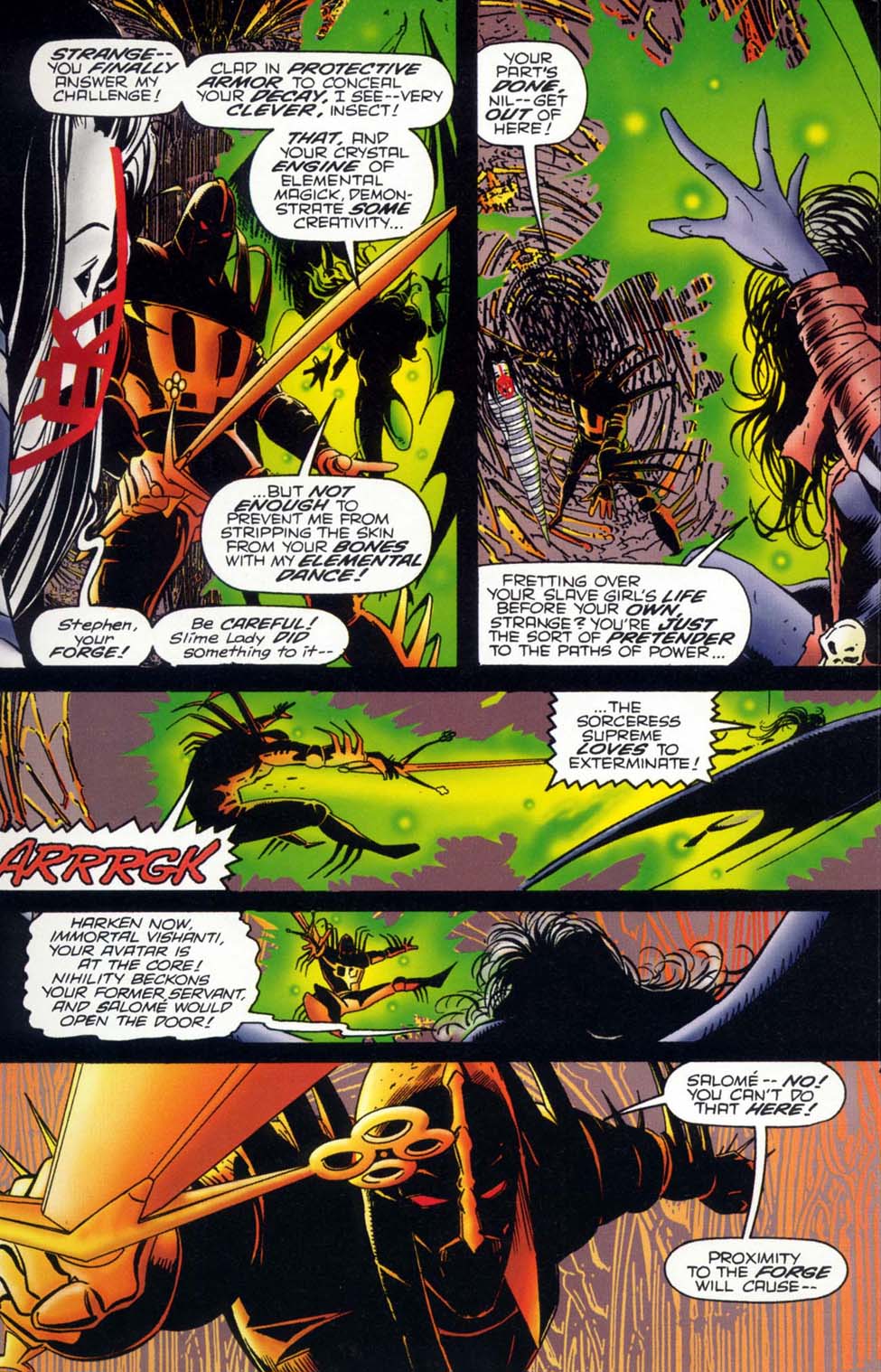 Read online Doctor Strange: Sorcerer Supreme comic -  Issue #75 - 25
