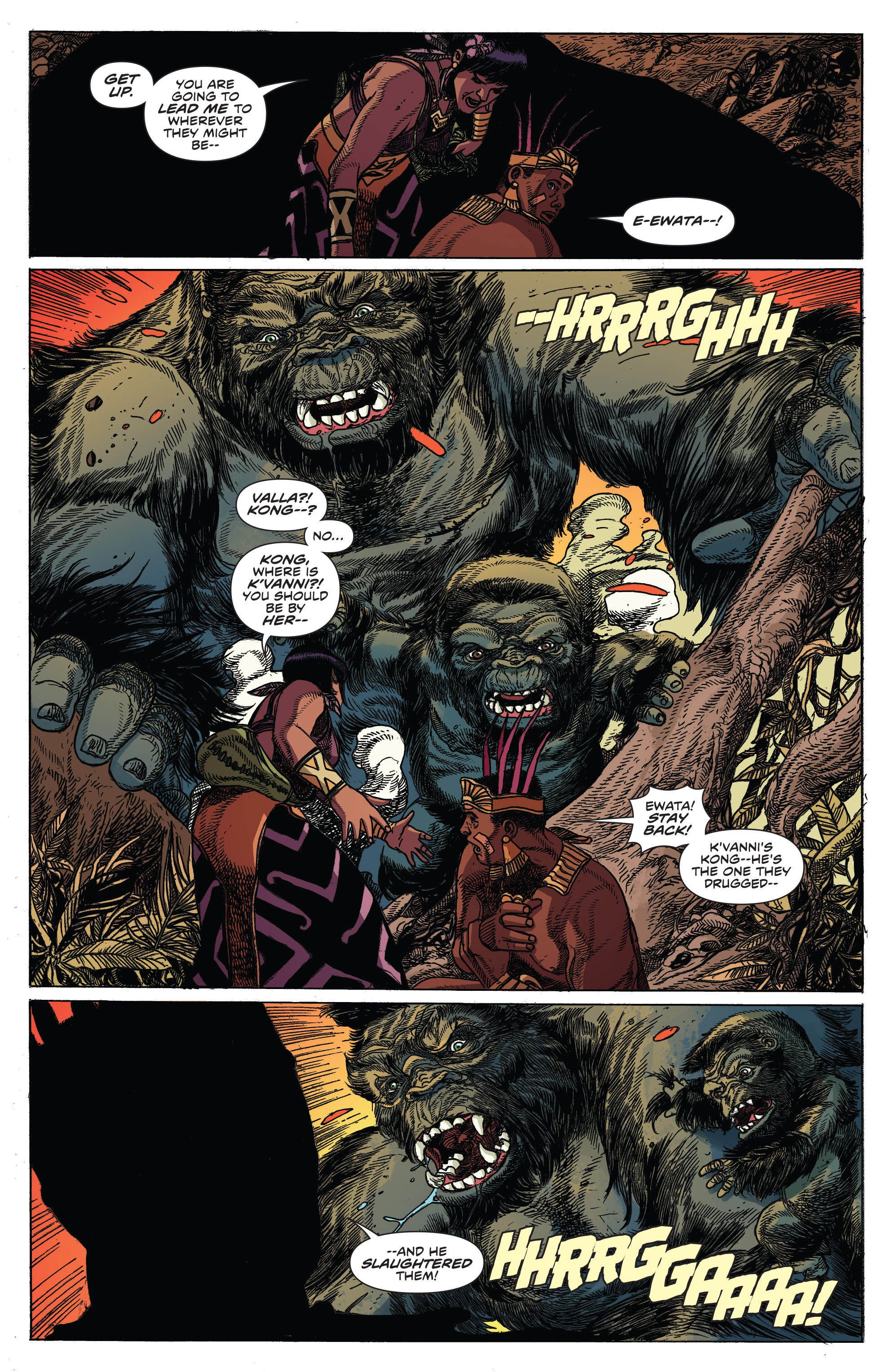 Read online Kong Of Skull Island comic -  Issue #11 - 10