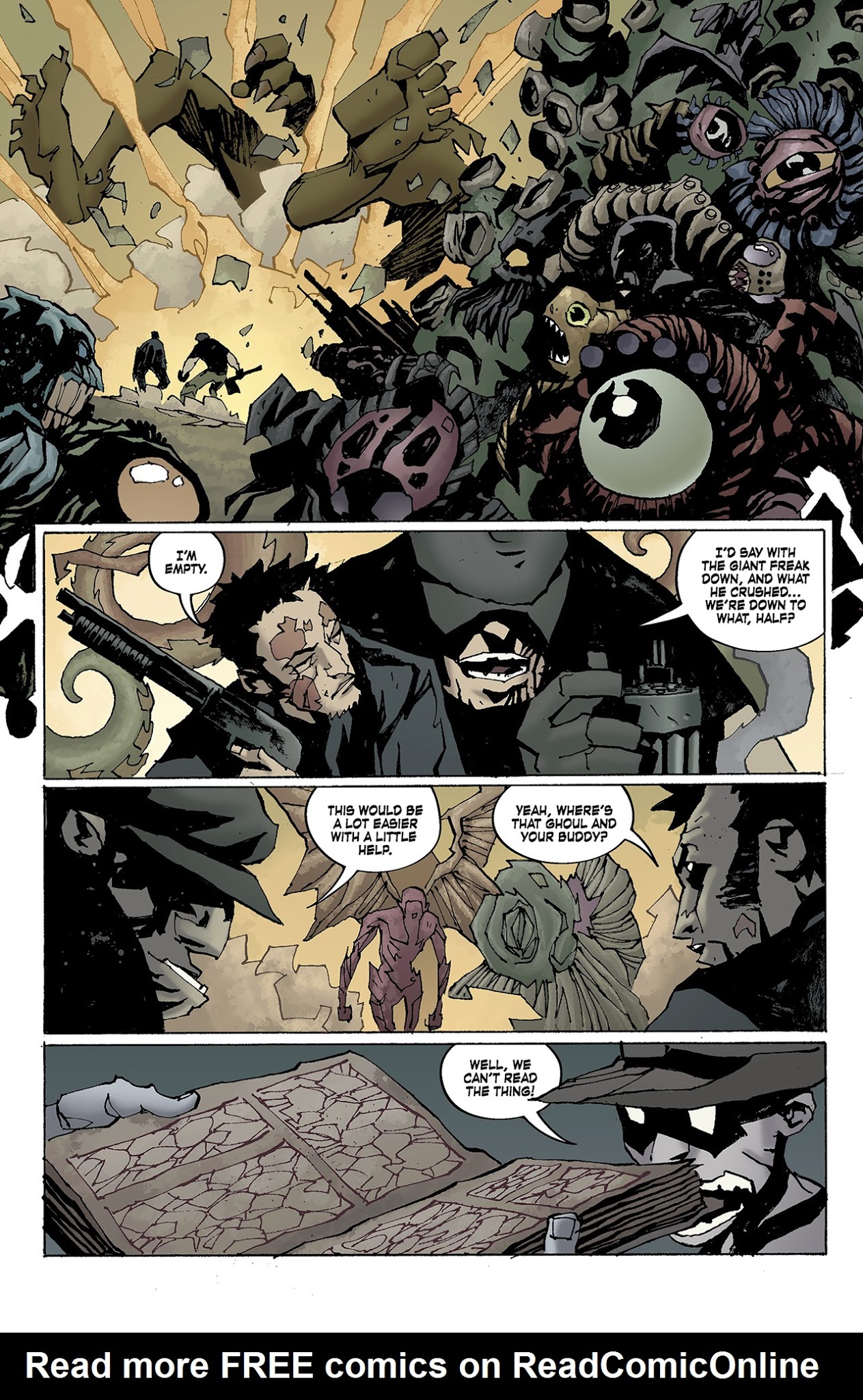 Read online Criminal Macabre/The Goon: When Freaks Collide comic -  Issue # Full - 23