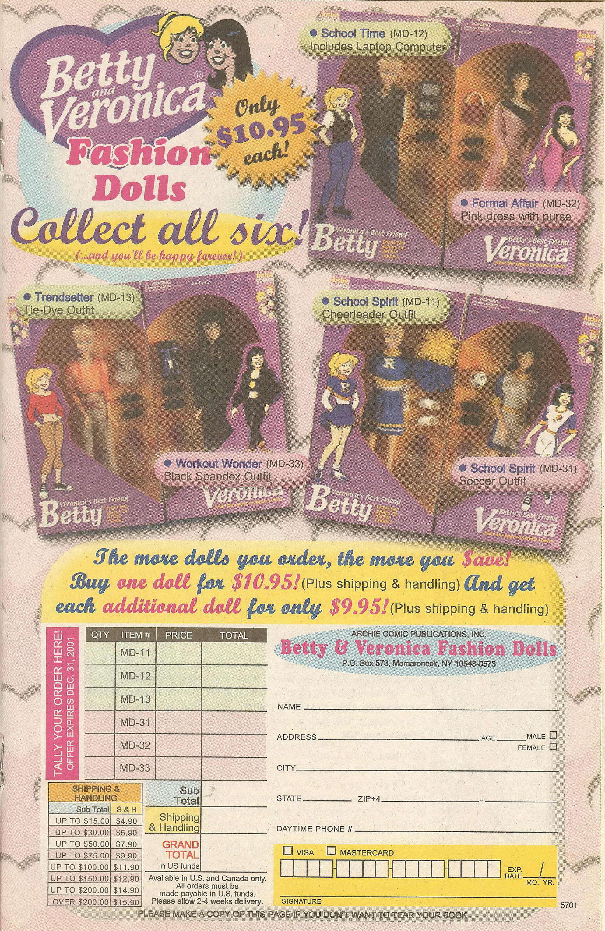 Read online Betty and Veronica (1987) comic -  Issue #165 - 19