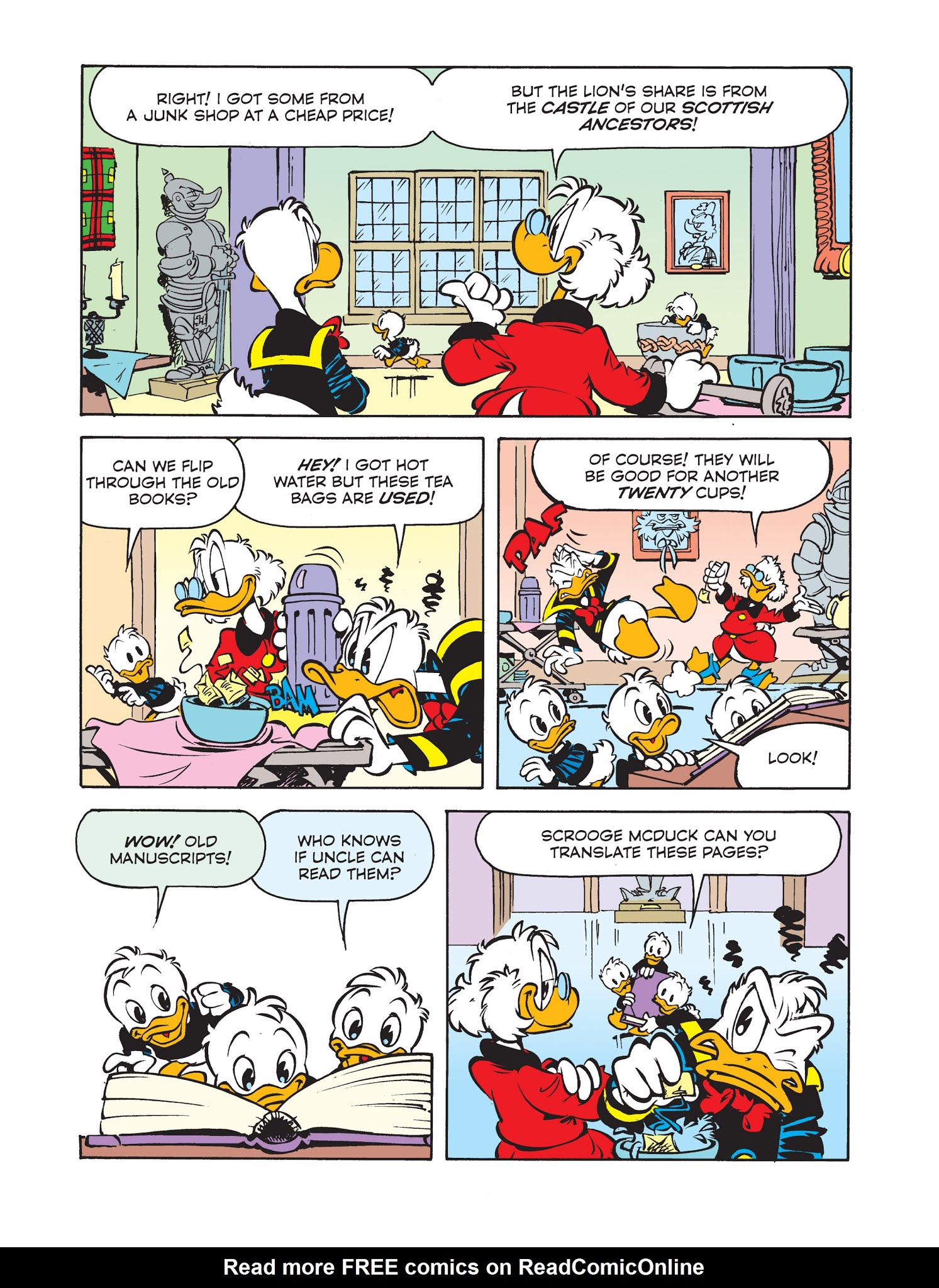 Read online Scrooge McDuck and the Ghost's Treasure (or Vice Versa) comic -  Issue # Full - 3