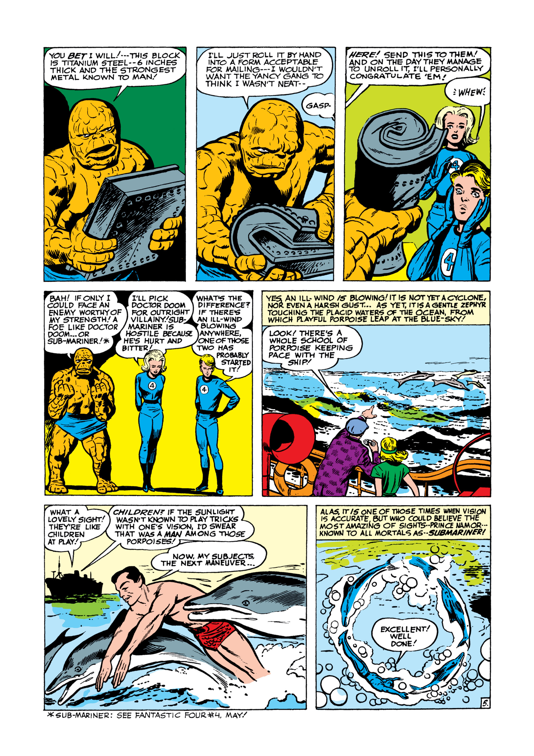 Read online Fantastic Four (1961) comic -  Issue #6 - 6