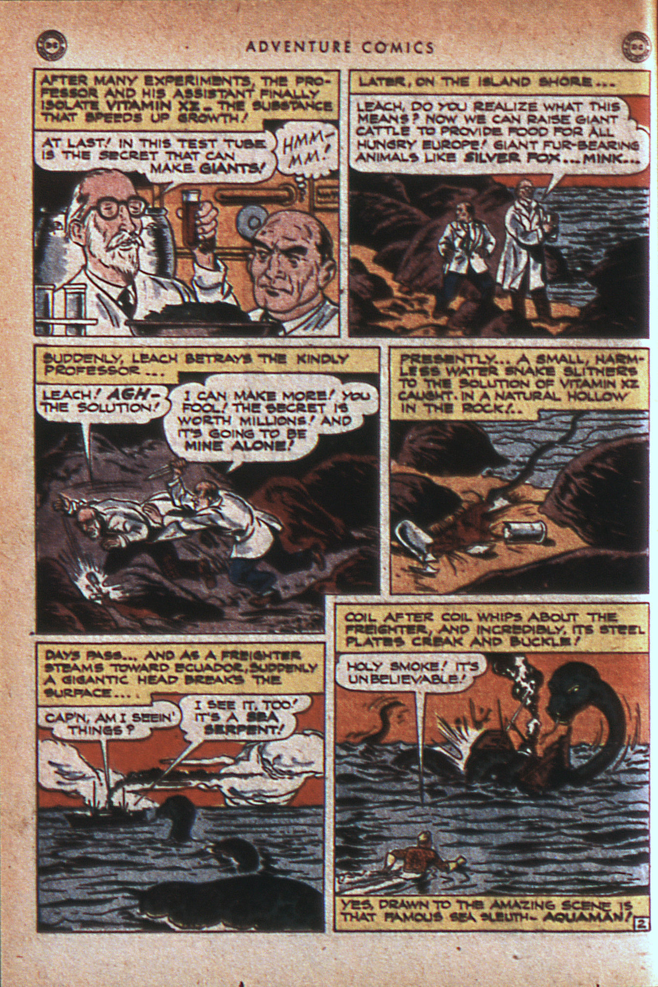 Read online Adventure Comics (1938) comic -  Issue #124 - 35