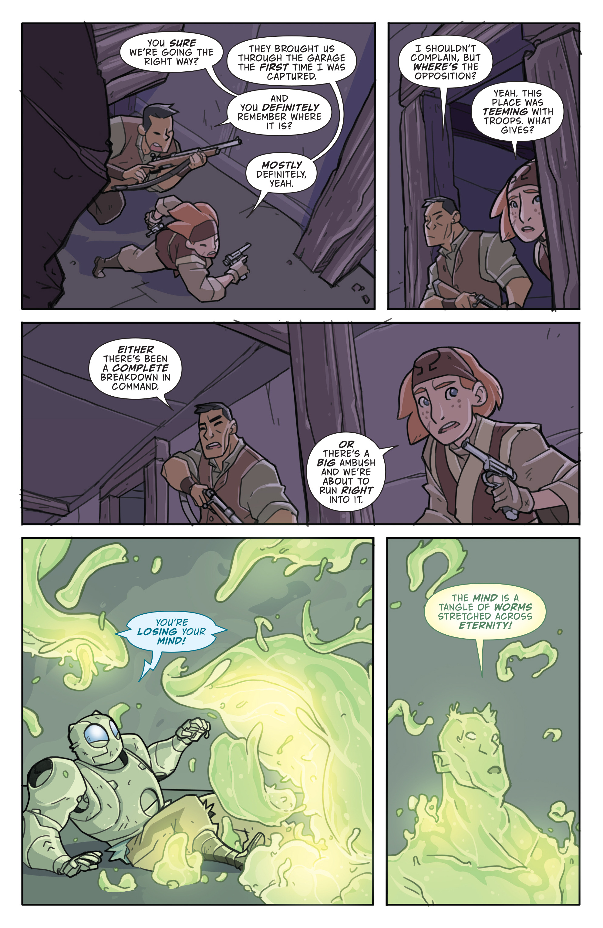 Read online Atomic Robo and the Temple of Od comic -  Issue #5 - 11