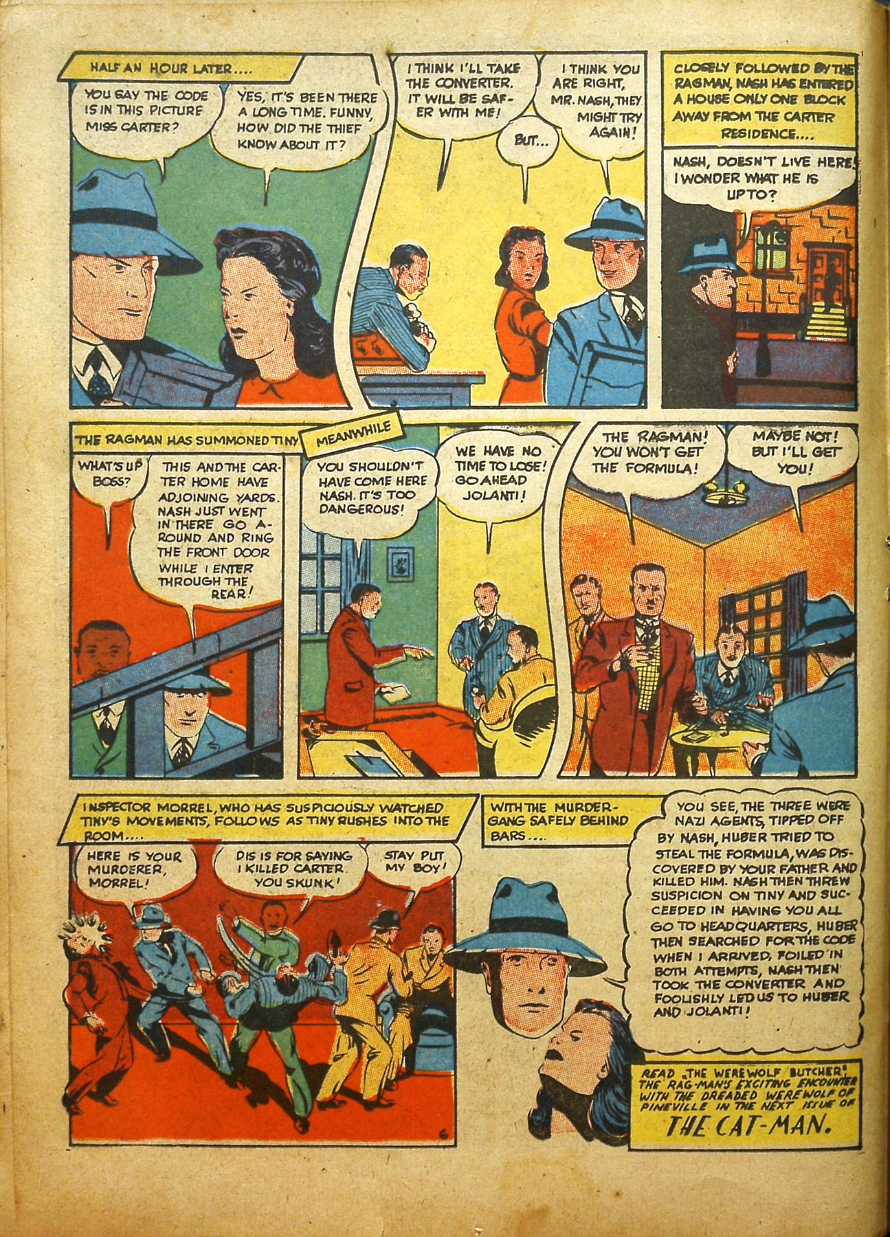 Read online Cat-Man Comics comic -  Issue #19 - 27