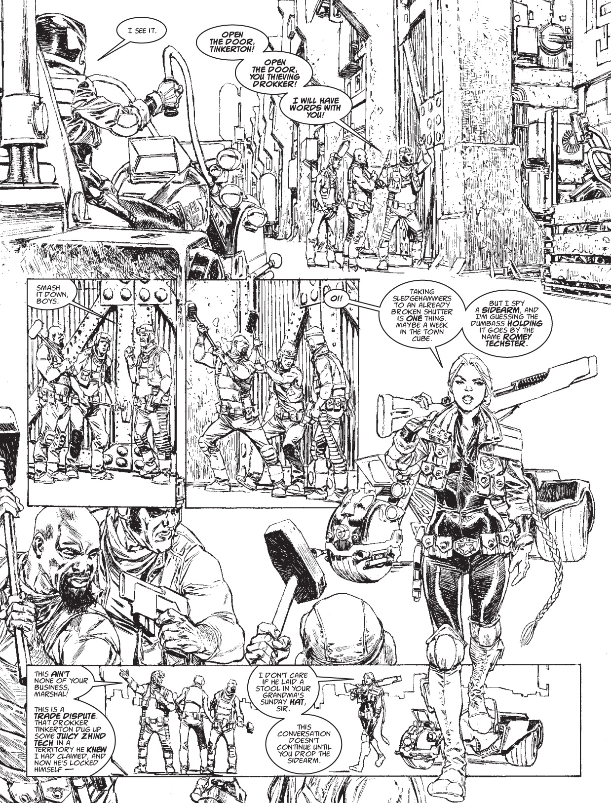 Read online Judge Dredd Megazine (Vol. 5) comic -  Issue #351 - 27