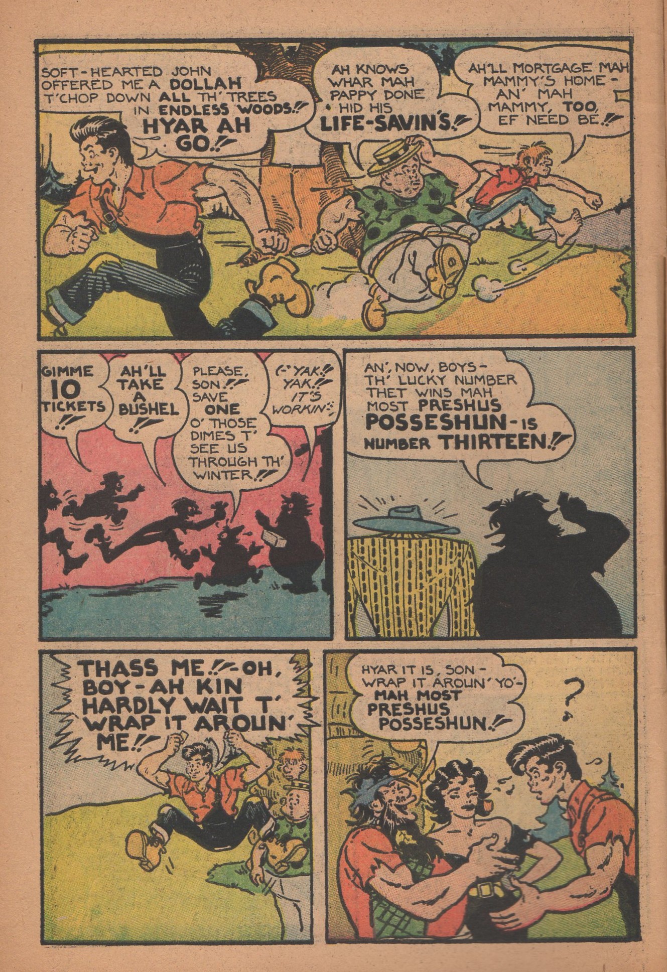 Read online Li'l Abner Comics comic -  Issue #89 - 6
