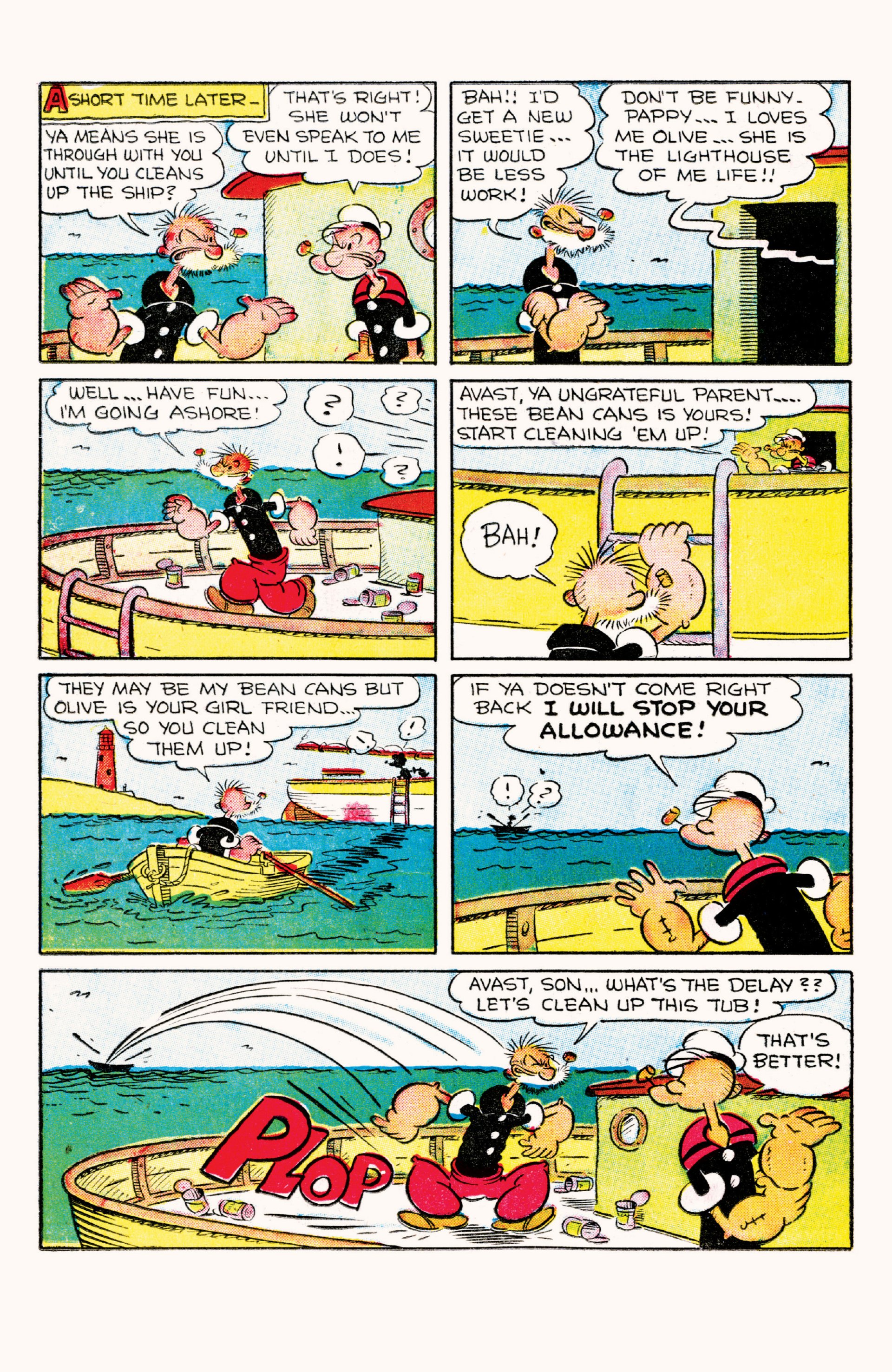 Read online Classic Popeye comic -  Issue #23 - 24