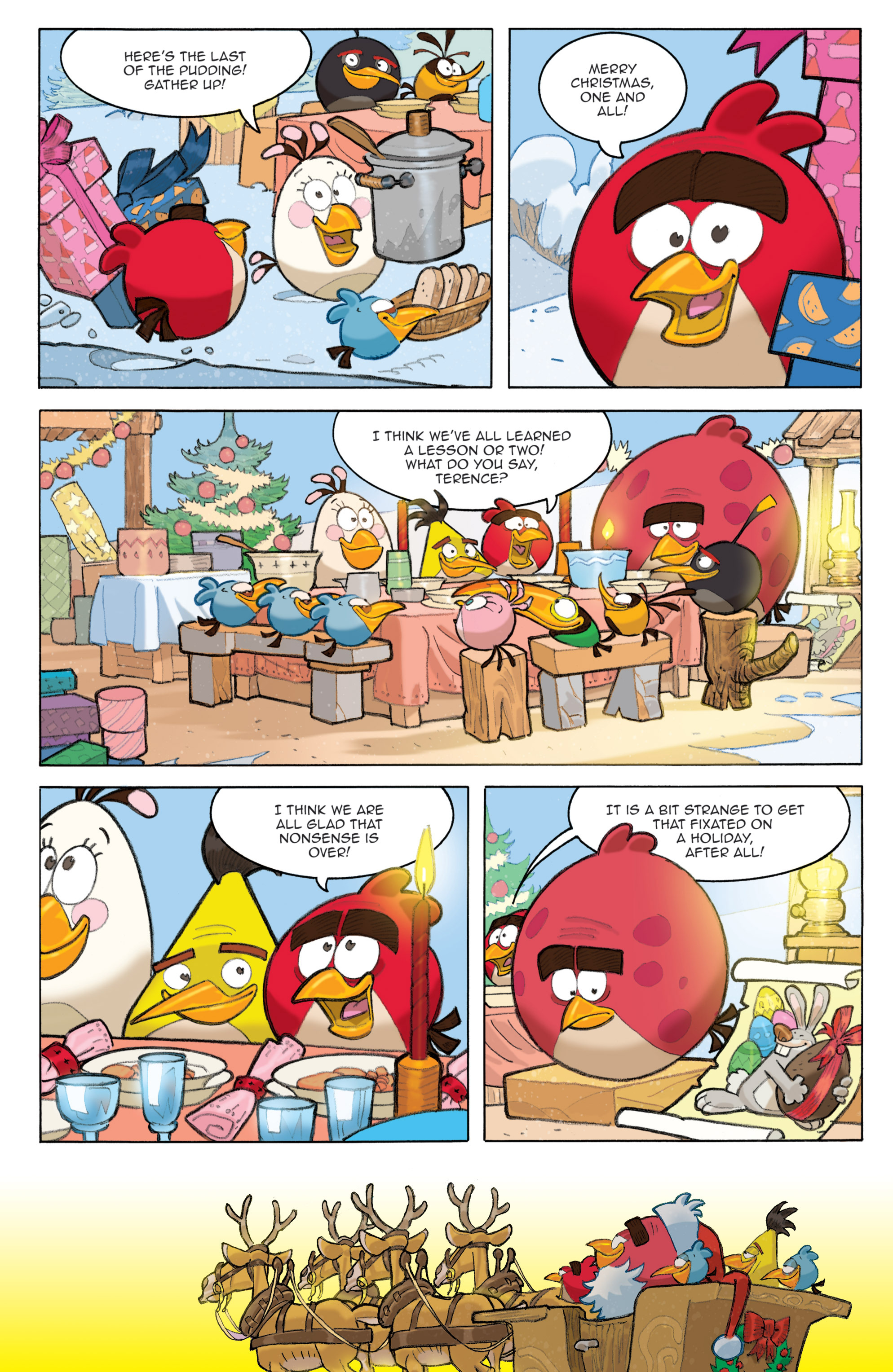 Read online Angry Birds Comics (2014) comic -  Issue # _Holiday Special - 48