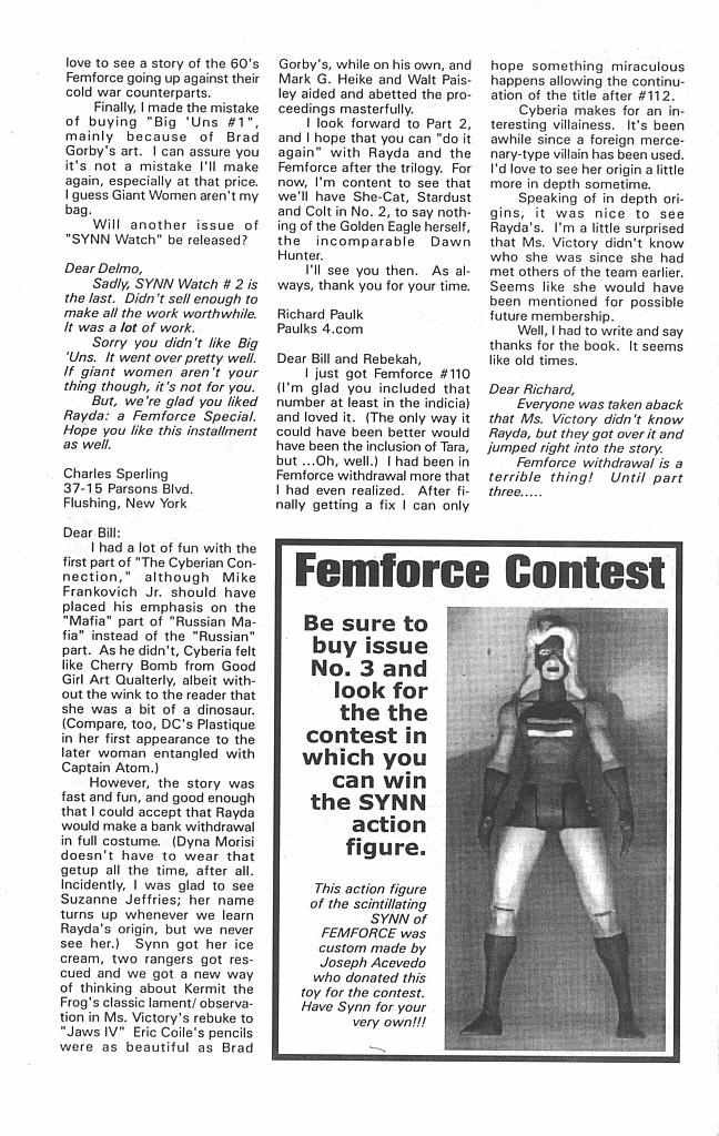 Read online Femforce comic -  Issue #111 - 26