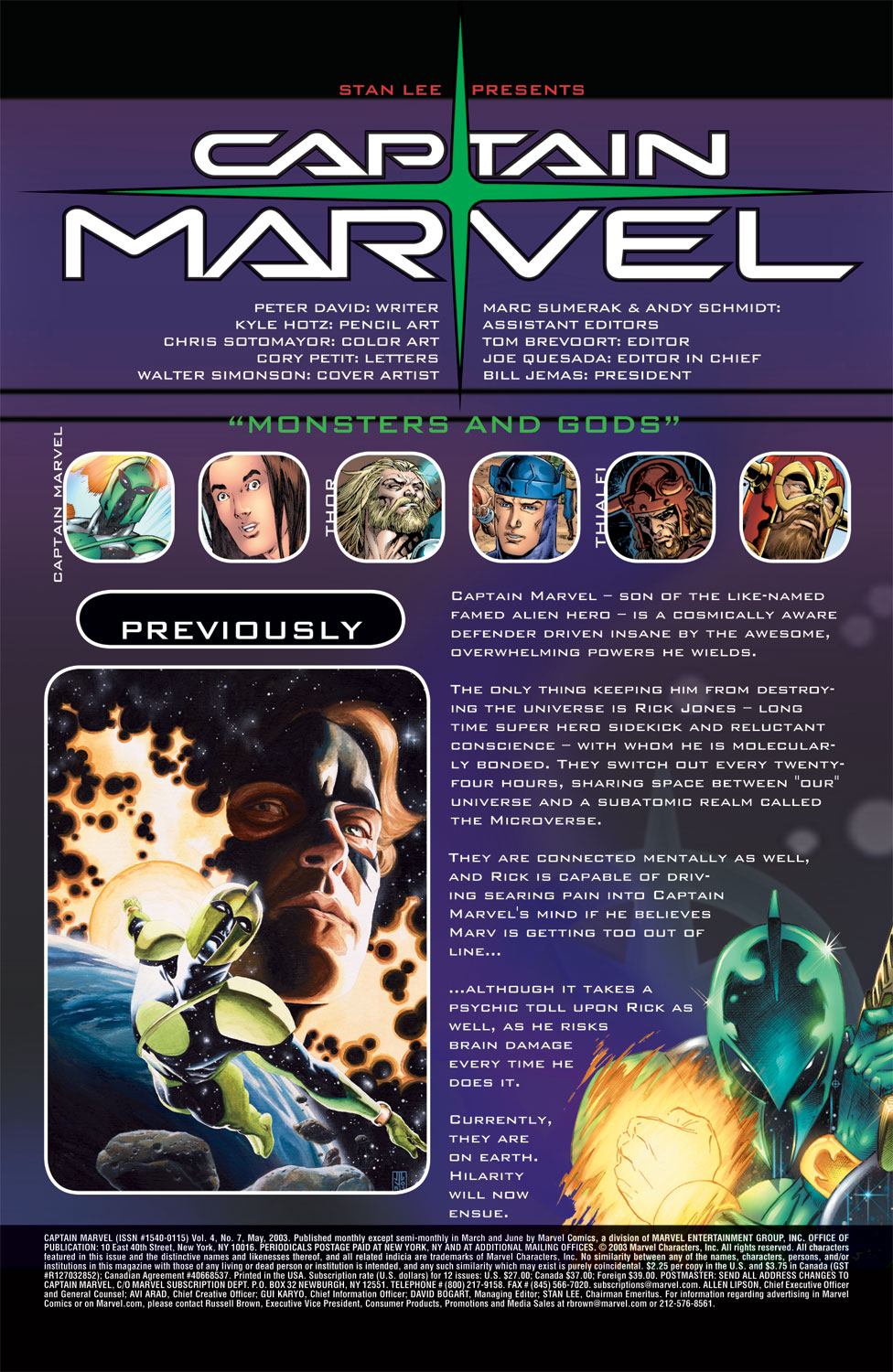 Read online Captain Marvel (2002) comic -  Issue #7 - 2