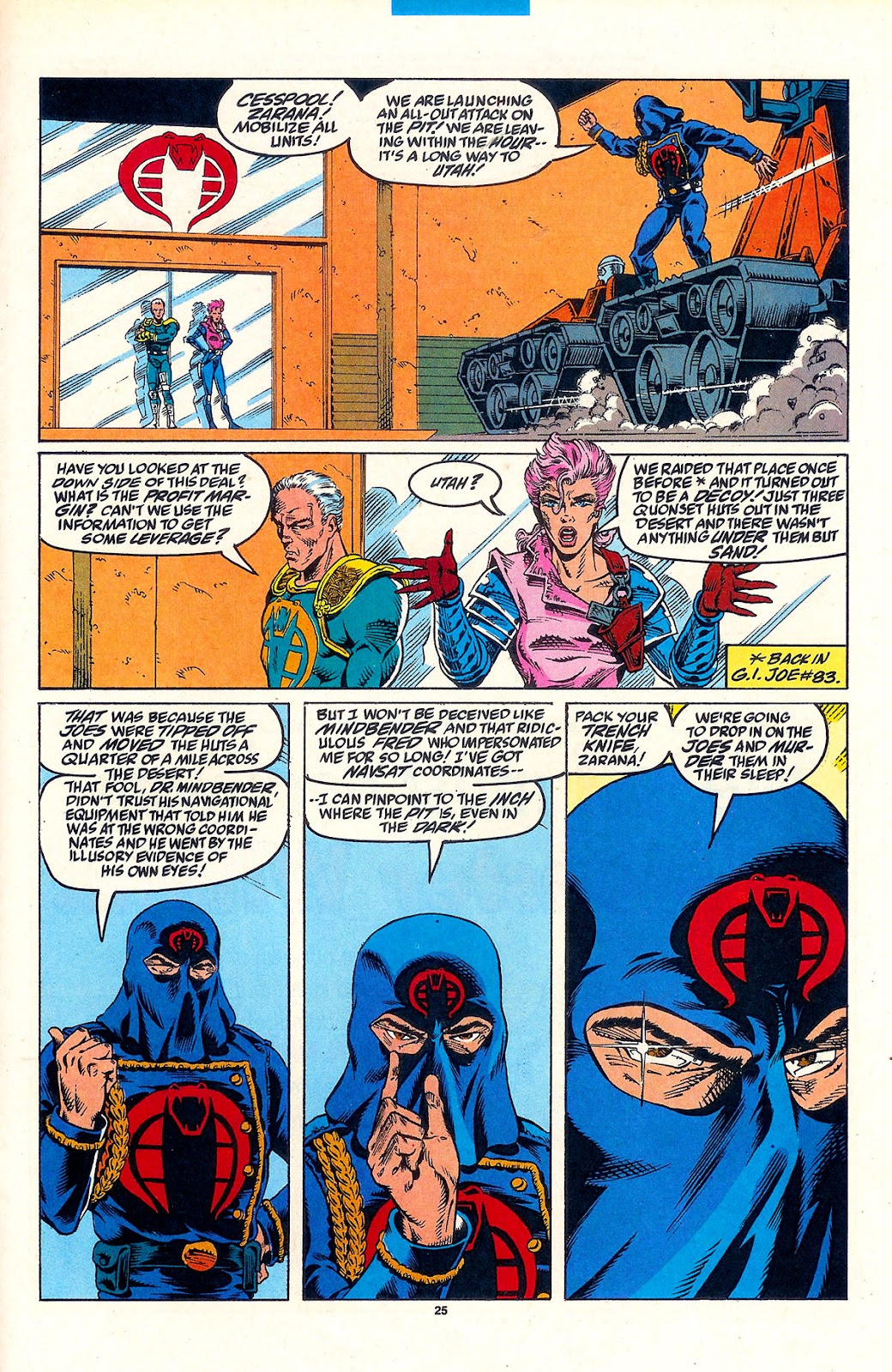 G.I. Joe: A Real American Hero issue 129 - Page 19