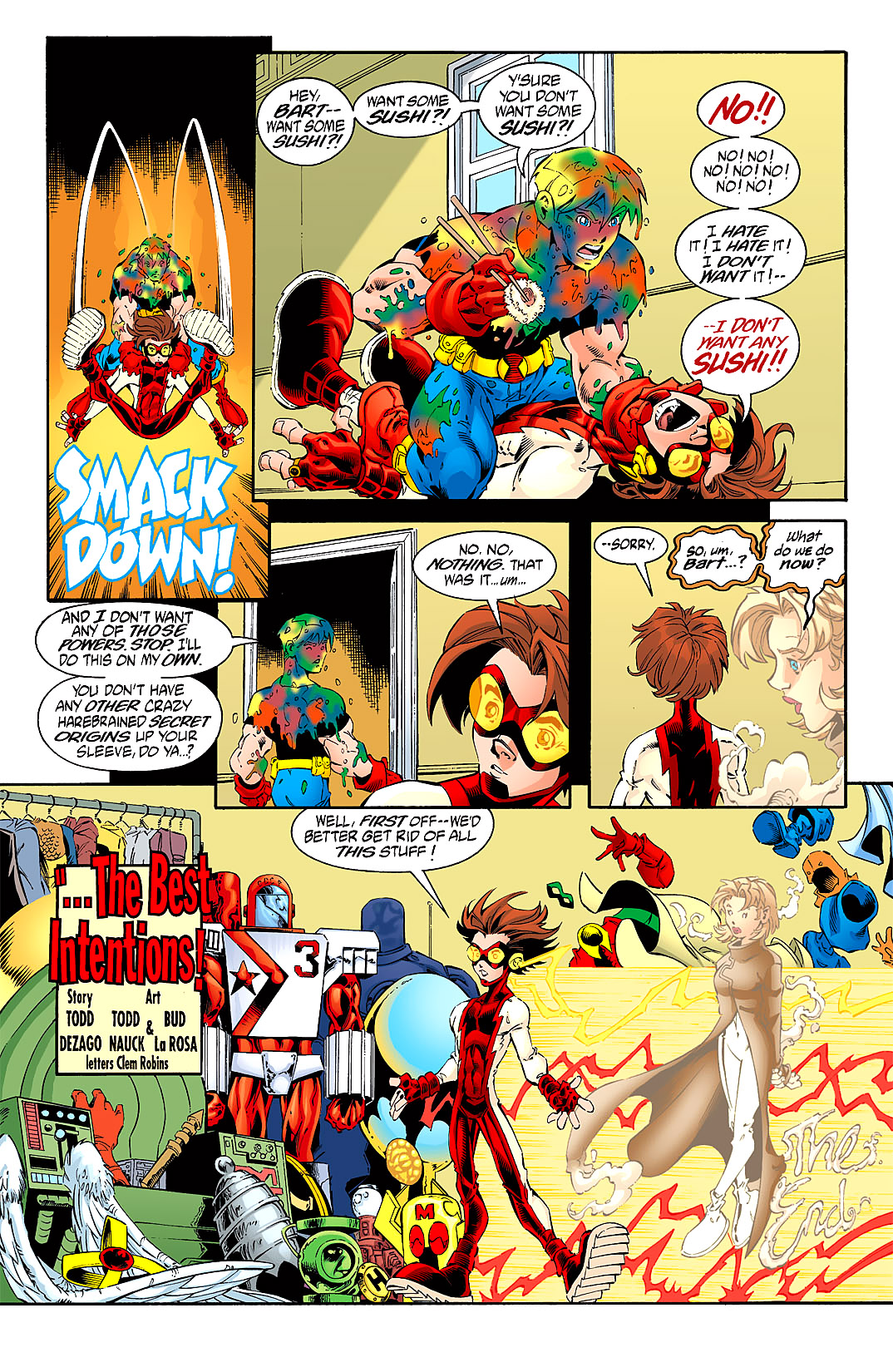 Read online Young Justice (1998) comic -  Issue #22 - 23