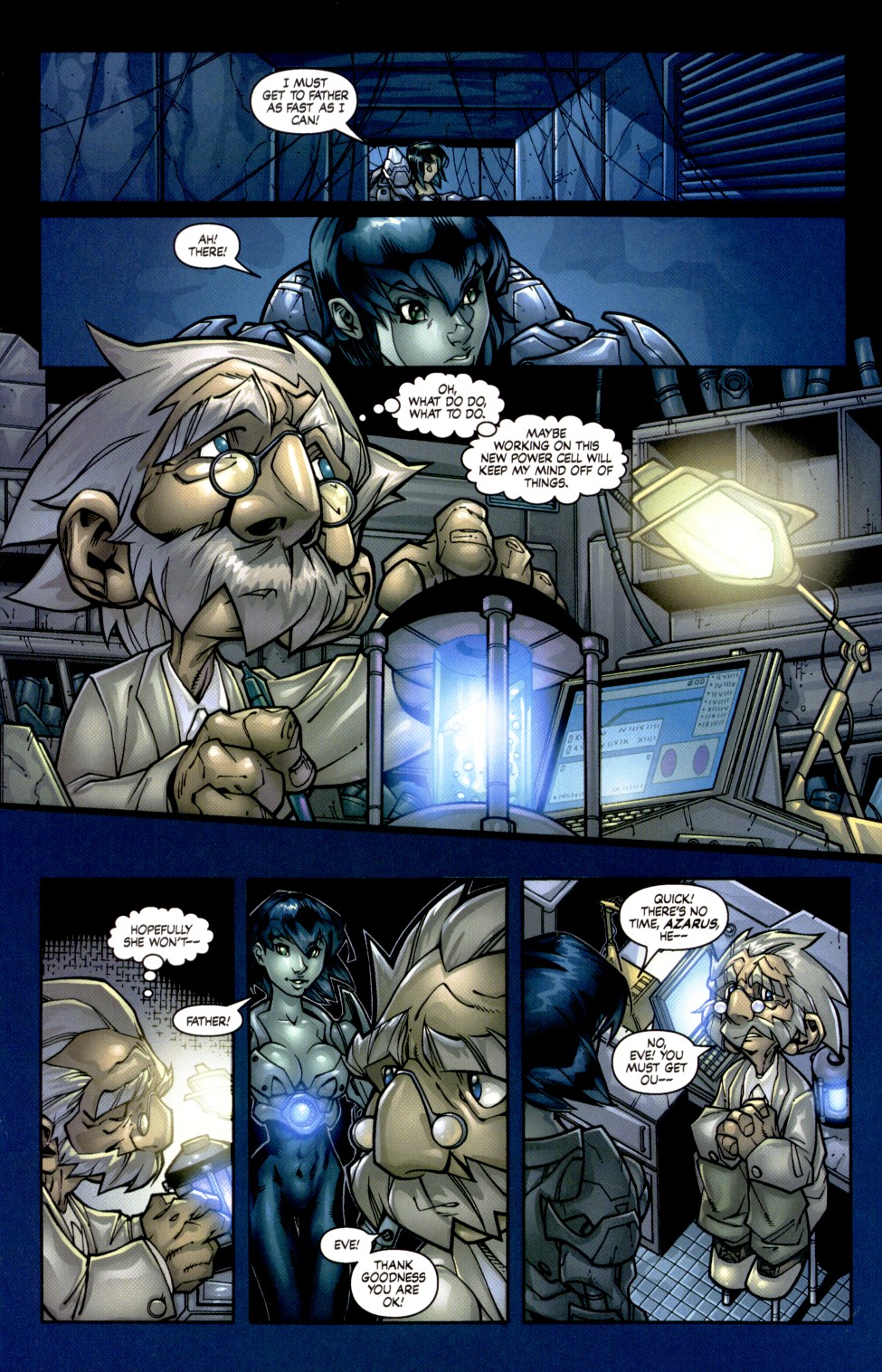 Read online E.V.E. ProtoMecha comic -  Issue #4 - 16