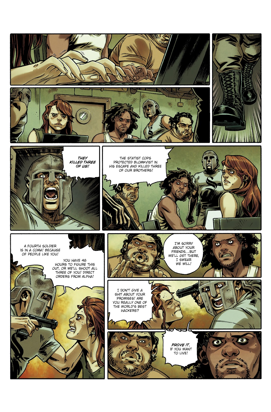 Millennium: The Girl Who Danced With Death issue 2 - Page 21