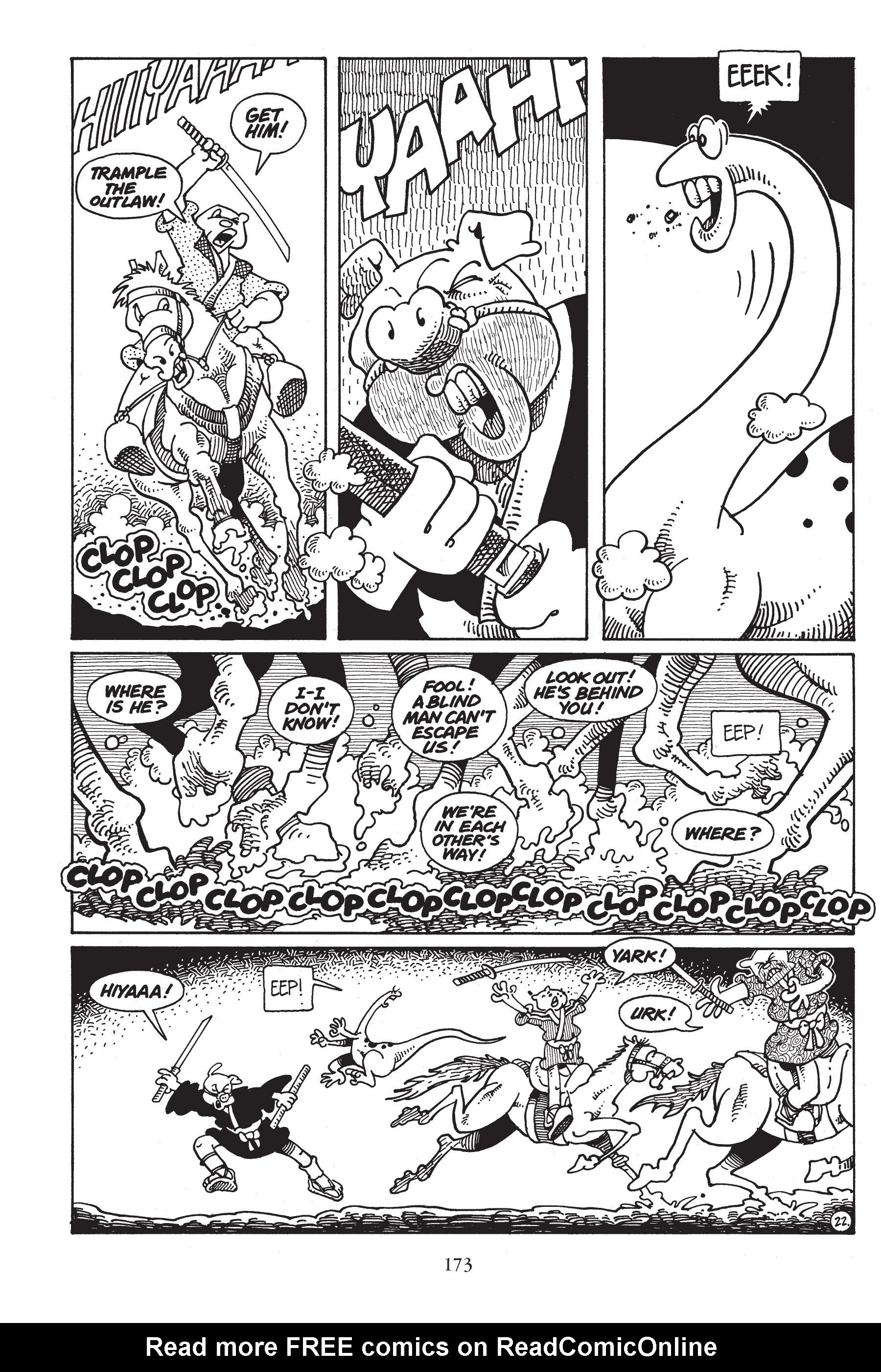 Read online Usagi Yojimbo (1987) comic -  Issue # _TPB 4 - 168