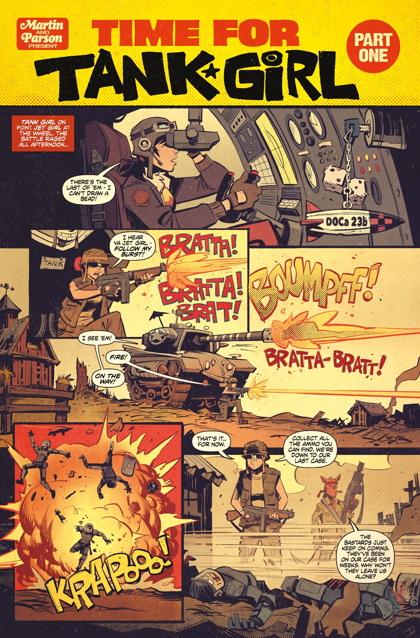 Read online Tank Girl: All Stars comic -  Issue #1 - 12