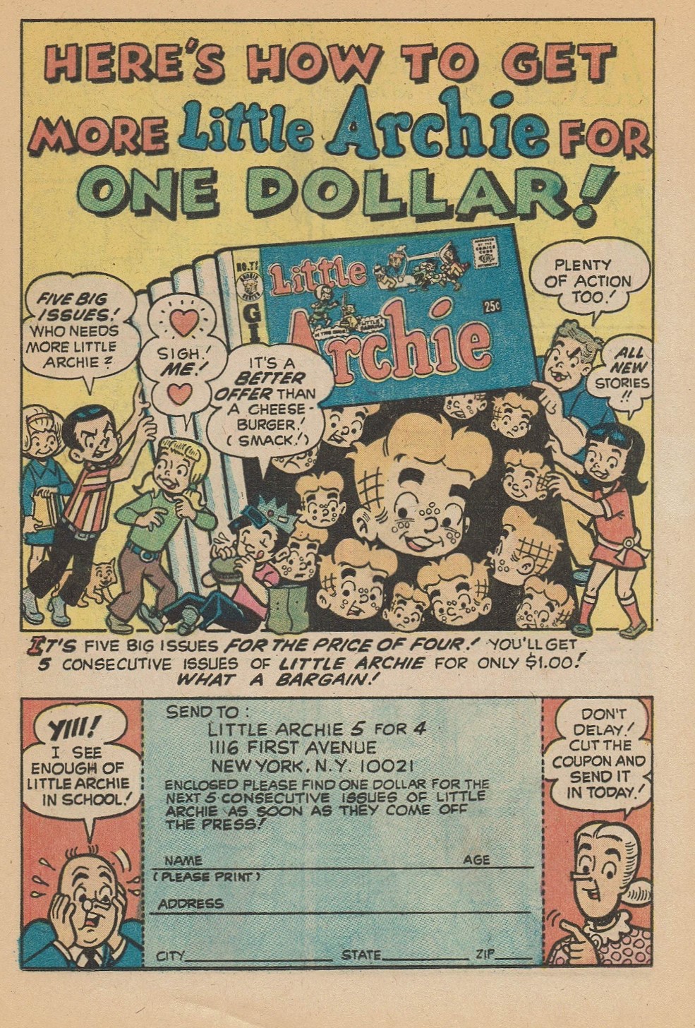 Read online The Adventures of Little Archie comic -  Issue #78 - 17
