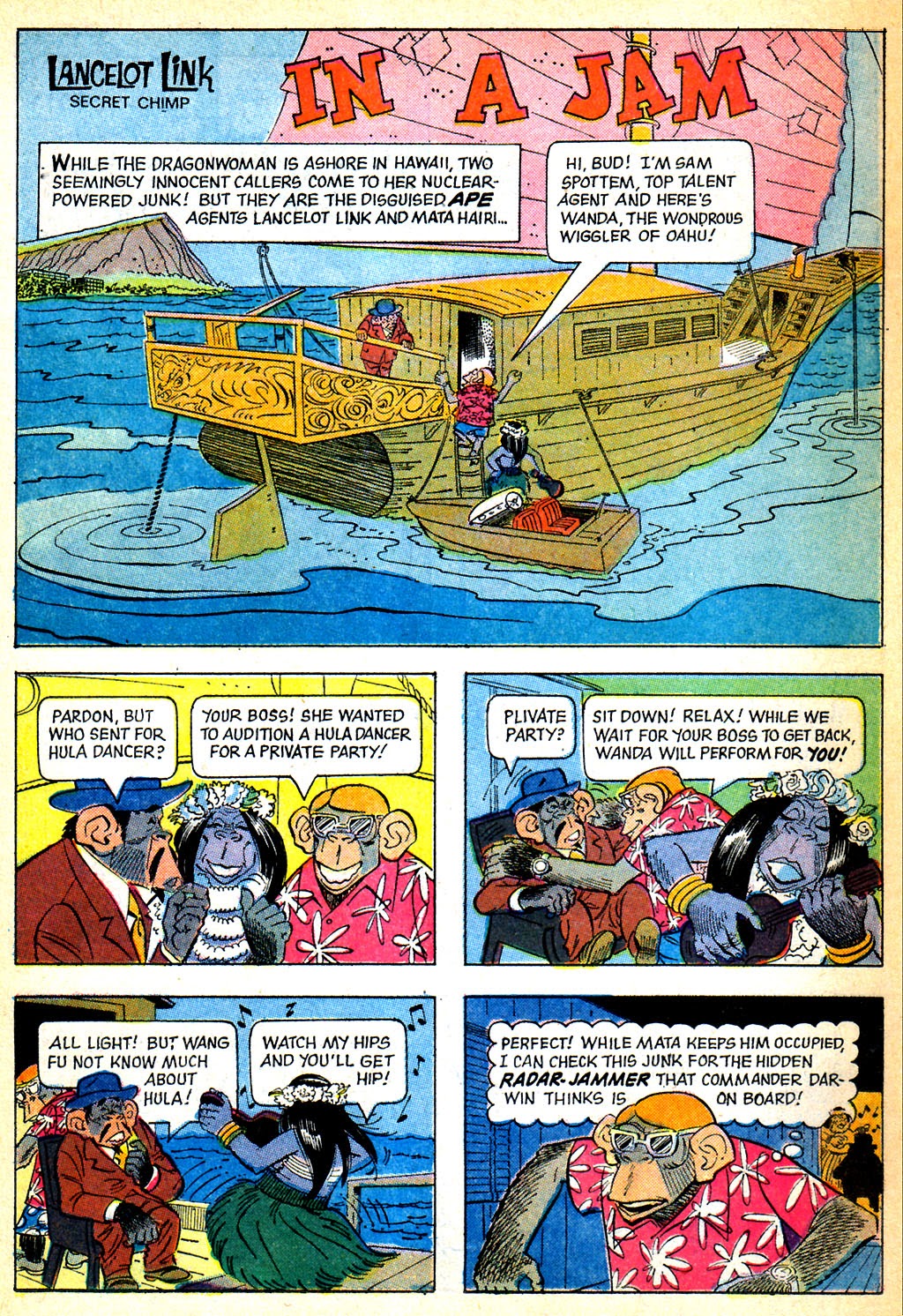 Read online Lancelot Link Secret Chimp comic -  Issue #2 - 9