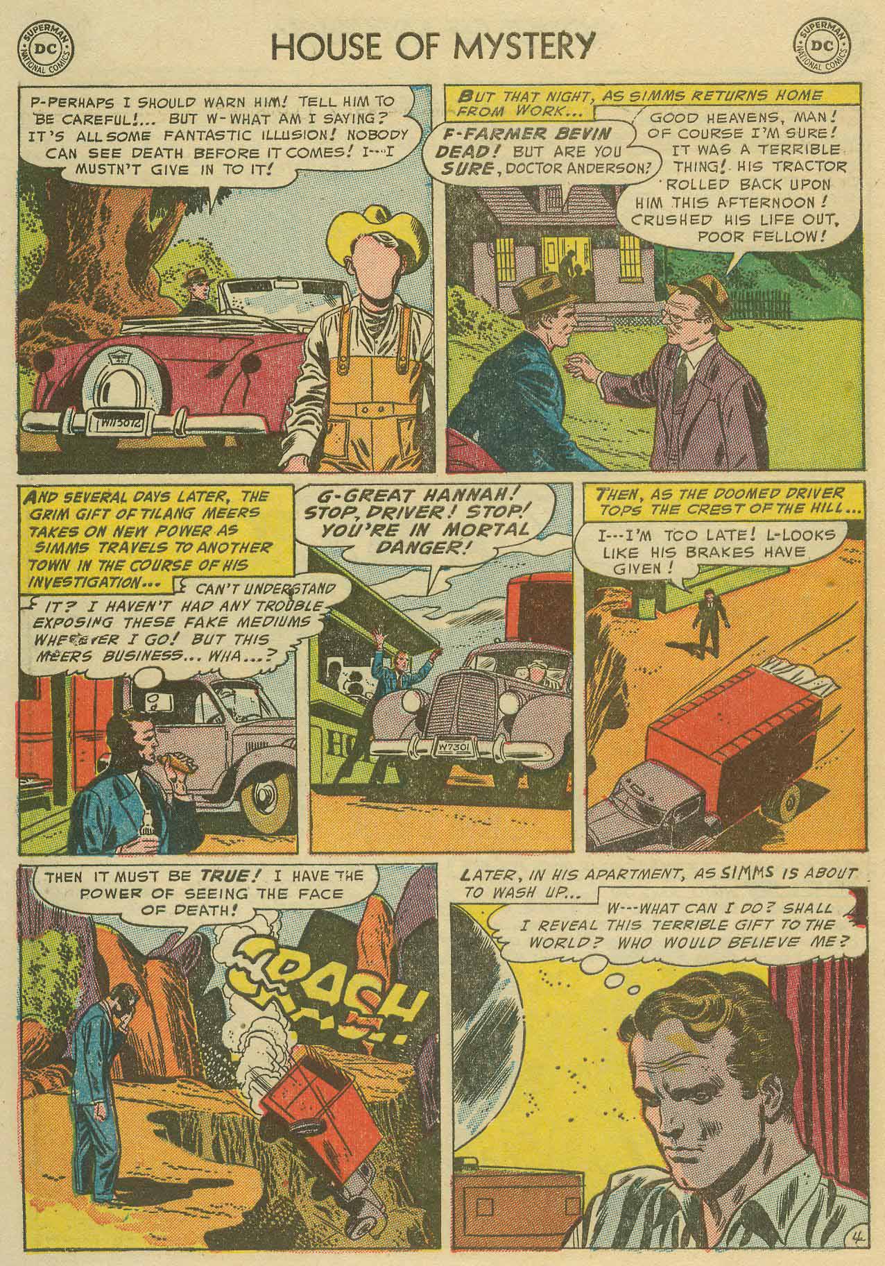 Read online House of Mystery (1951) comic -  Issue #21 - 6