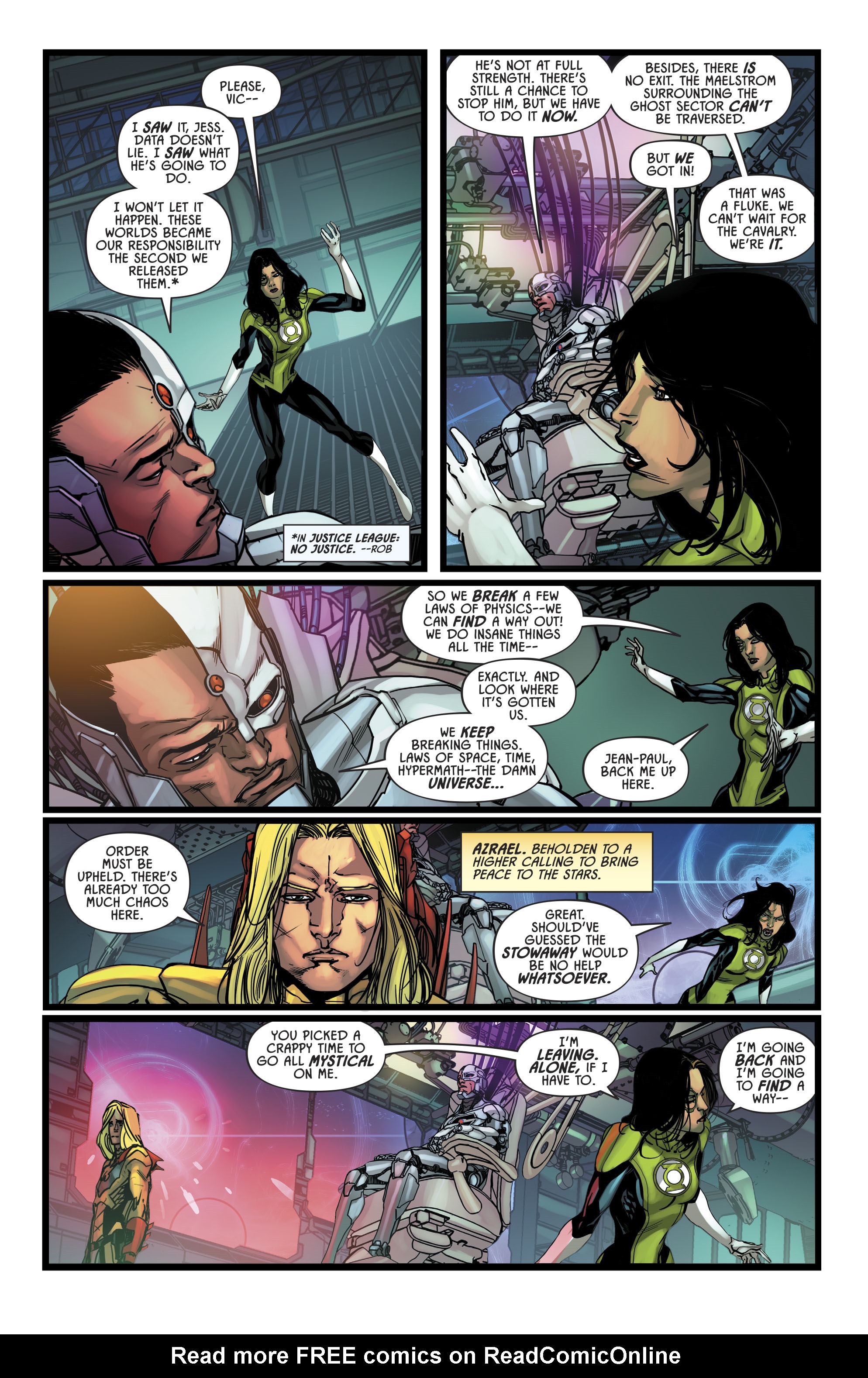 Read online Justice League Odyssey comic -  Issue #6 - 9