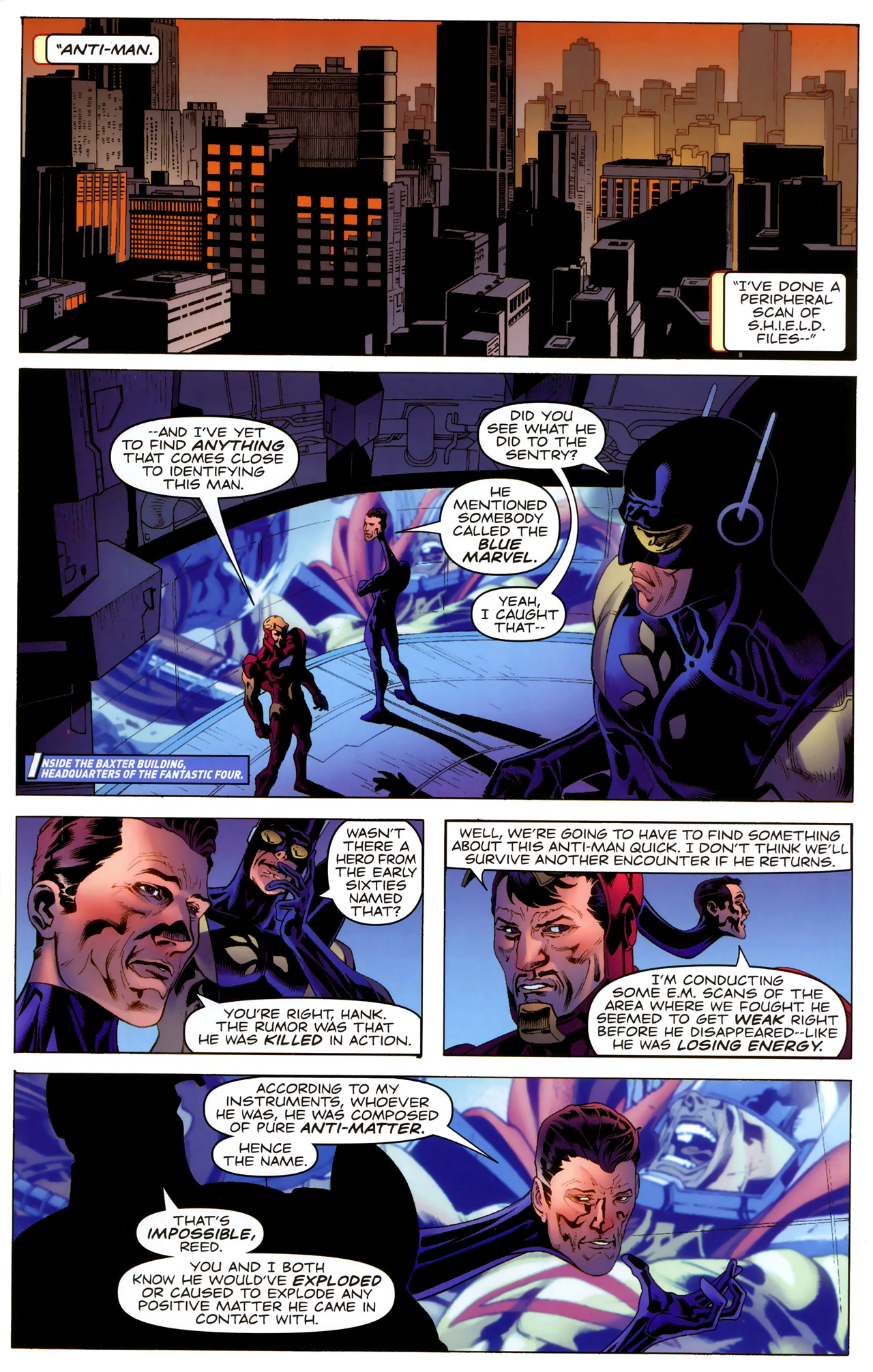 Read online Adam: Legend of the Blue Marvel comic -  Issue #2 - 2