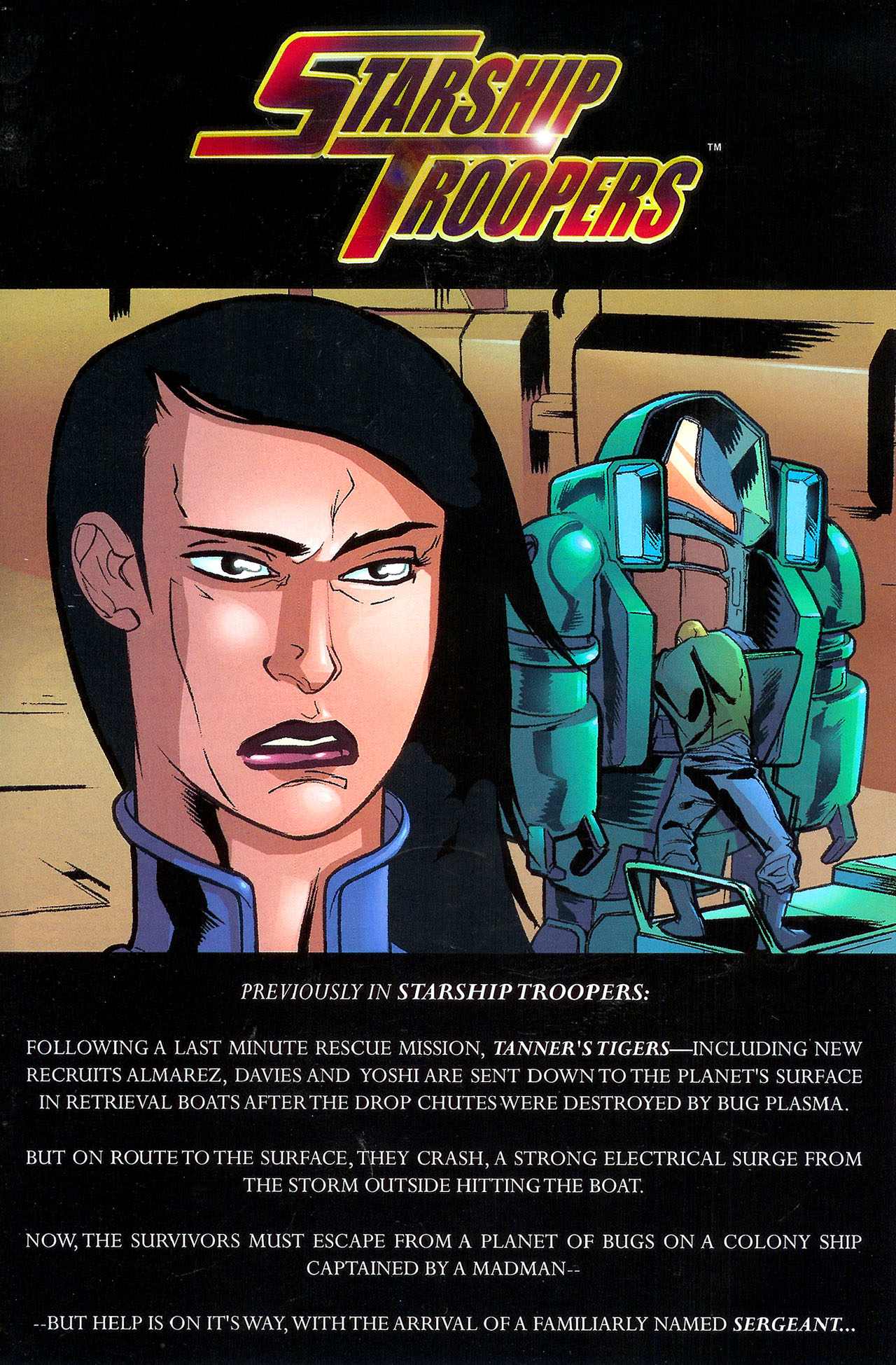 Read online Starship Troopers (2007) comic -  Issue #3 - 3
