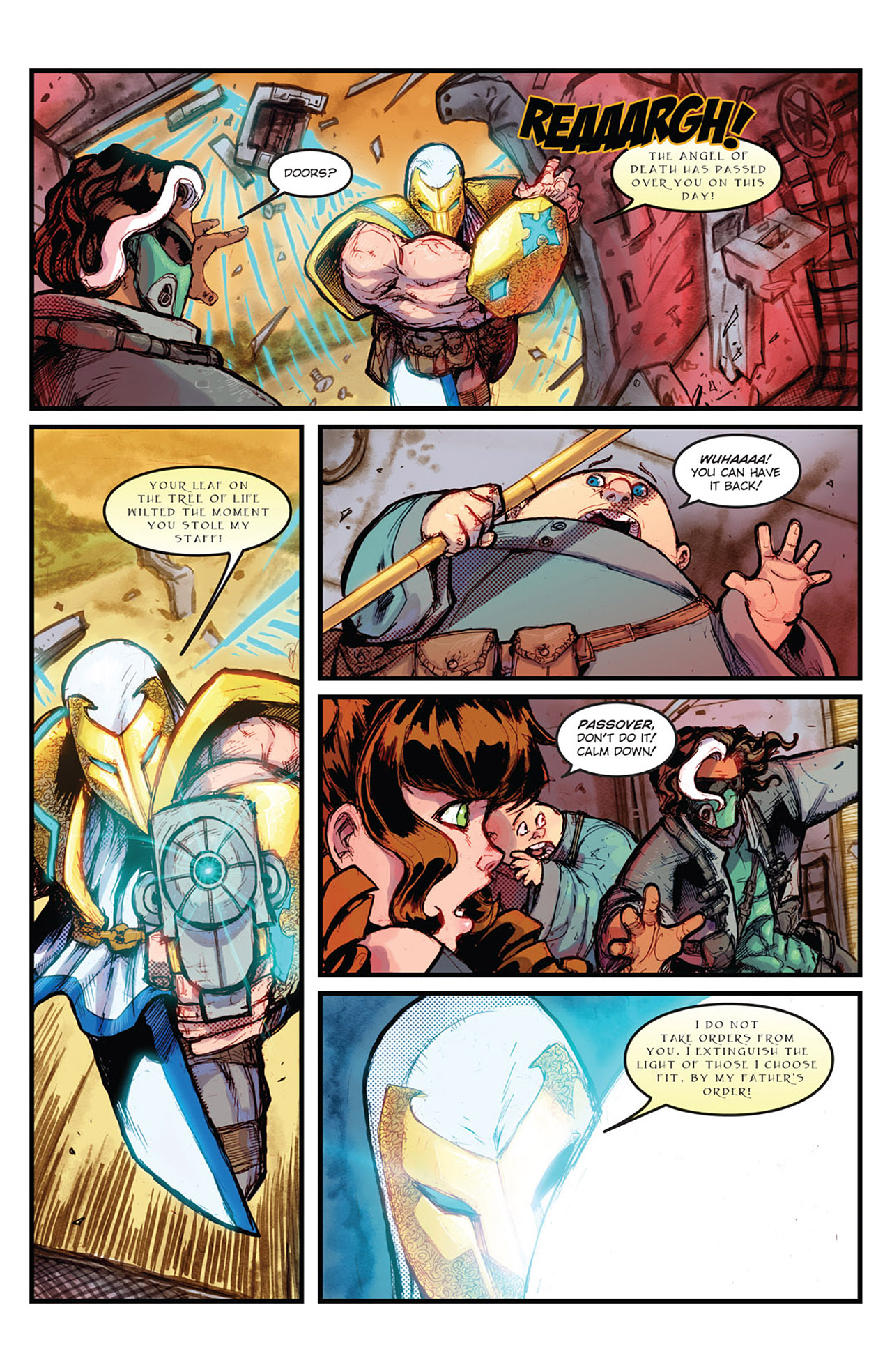 Read online Avengelyne (2011) comic -  Issue #8 - 6