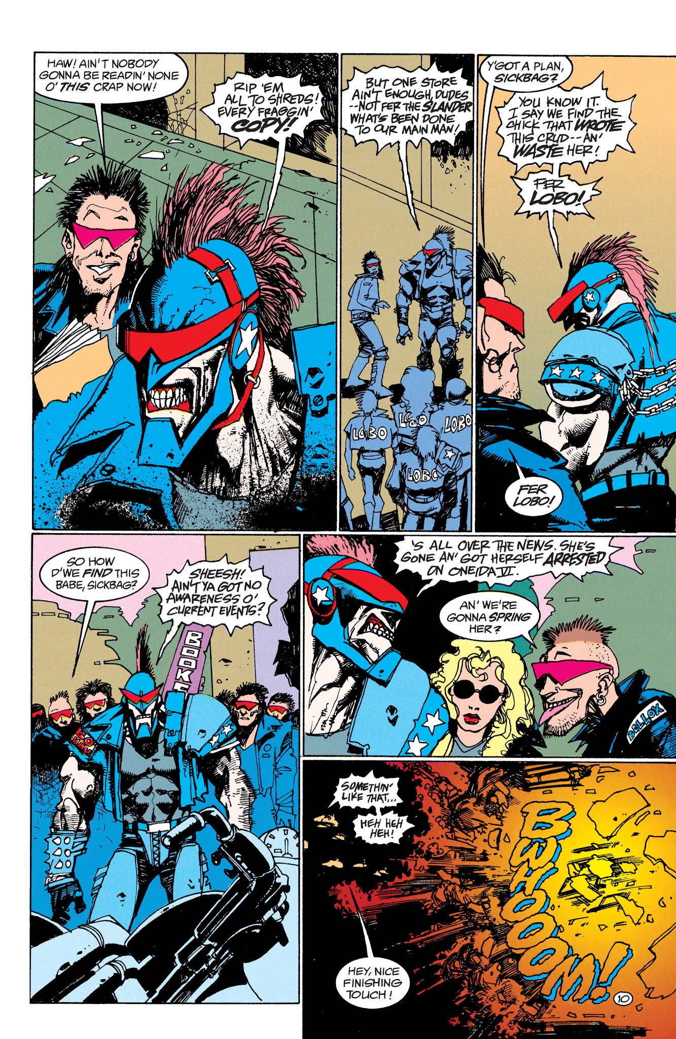 Read online Lobo by Keith Giffen & Alan Grant comic -  Issue # TPB 1 (Part 1) - 16