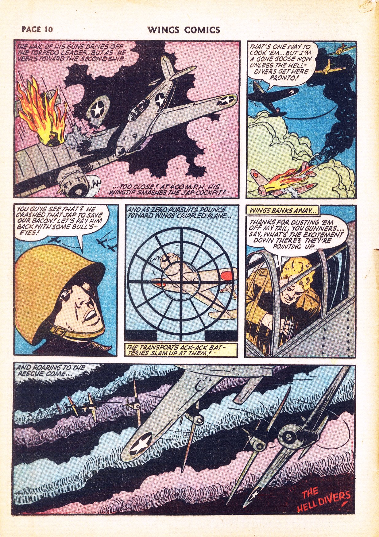 Read online Wings Comics comic -  Issue #31 - 12