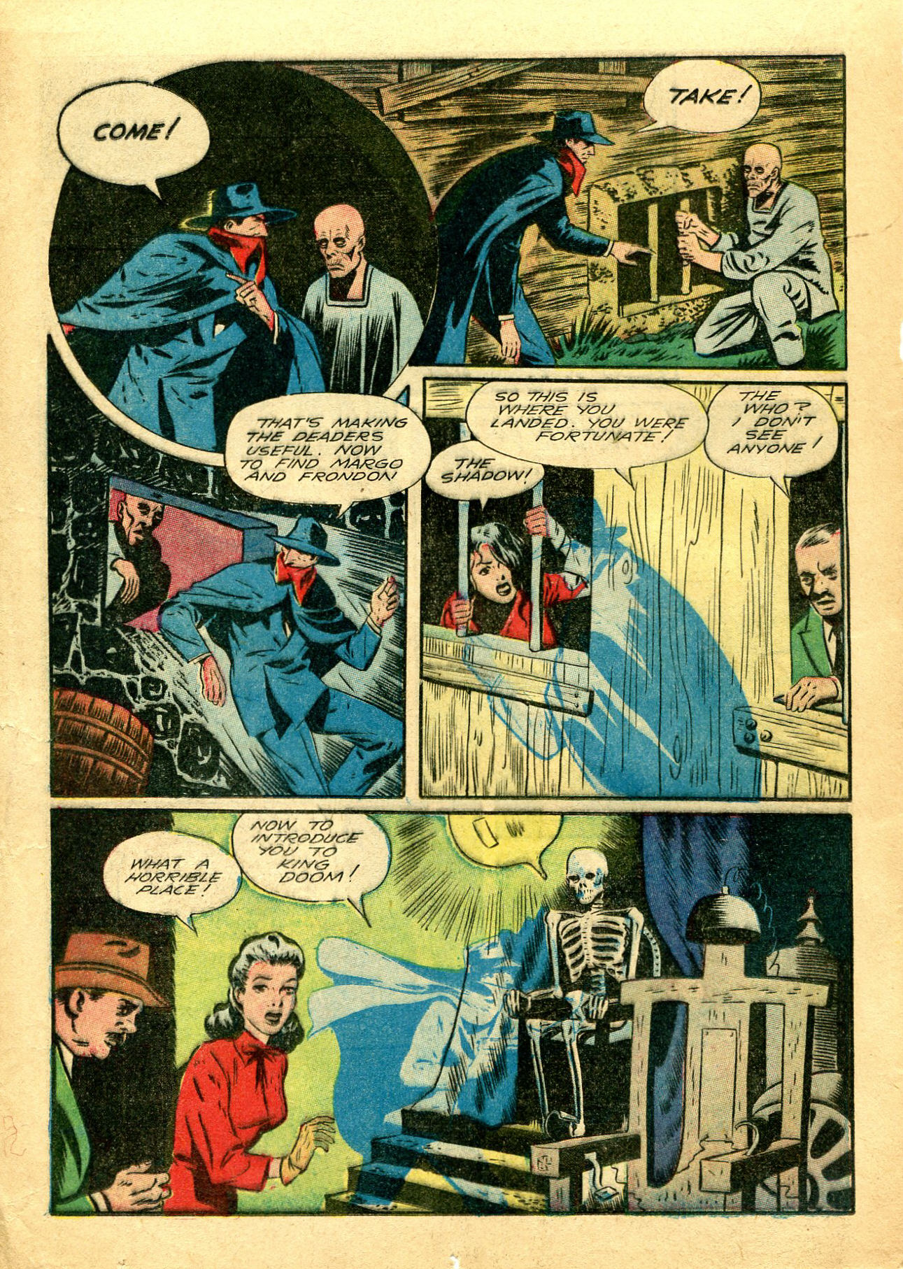 Read online Shadow Comics comic -  Issue #19 - 45