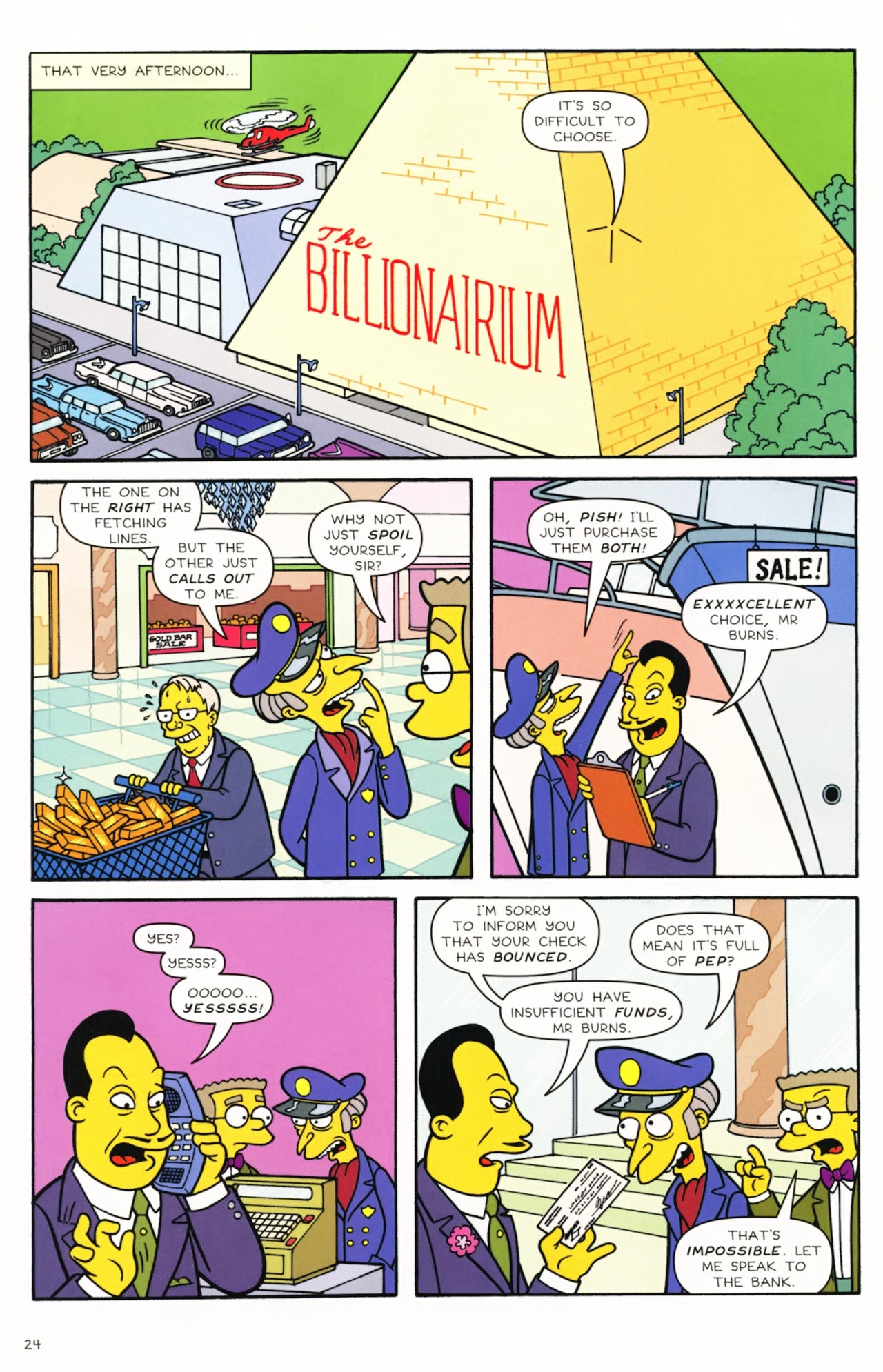 Read online Simpsons Comics comic -  Issue #159 - 23