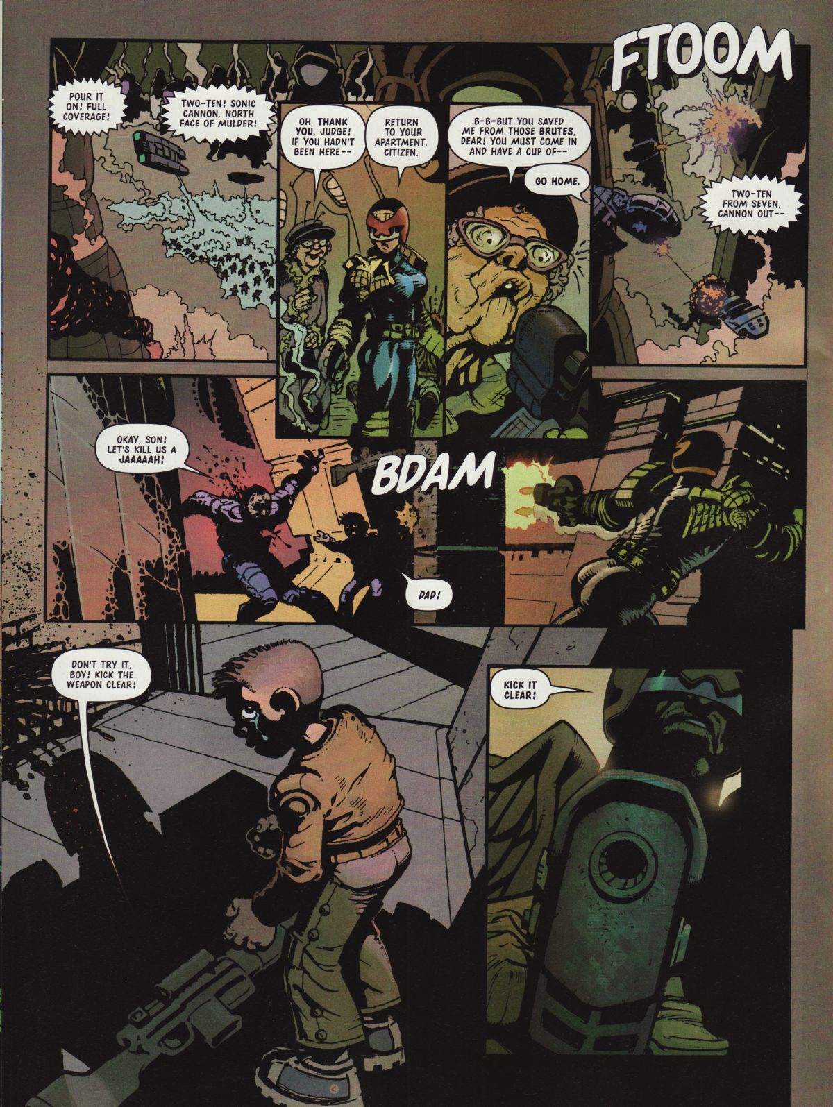 Read online Judge Dredd Megazine (Vol. 5) comic -  Issue #204 - 12