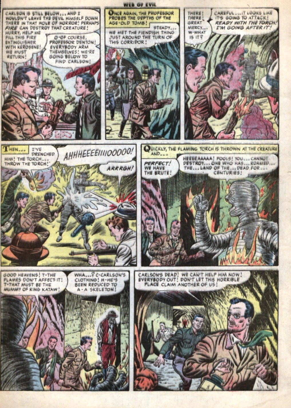 Read online Web of Evil comic -  Issue #20 - 32