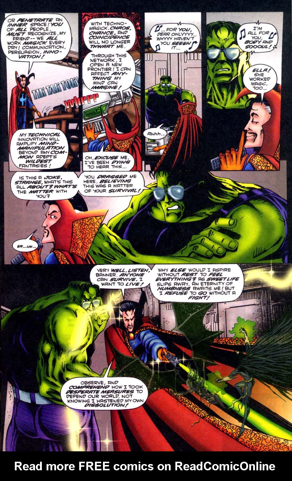 Read online Doctor Strange: Sorcerer Supreme comic -  Issue #70 - 7