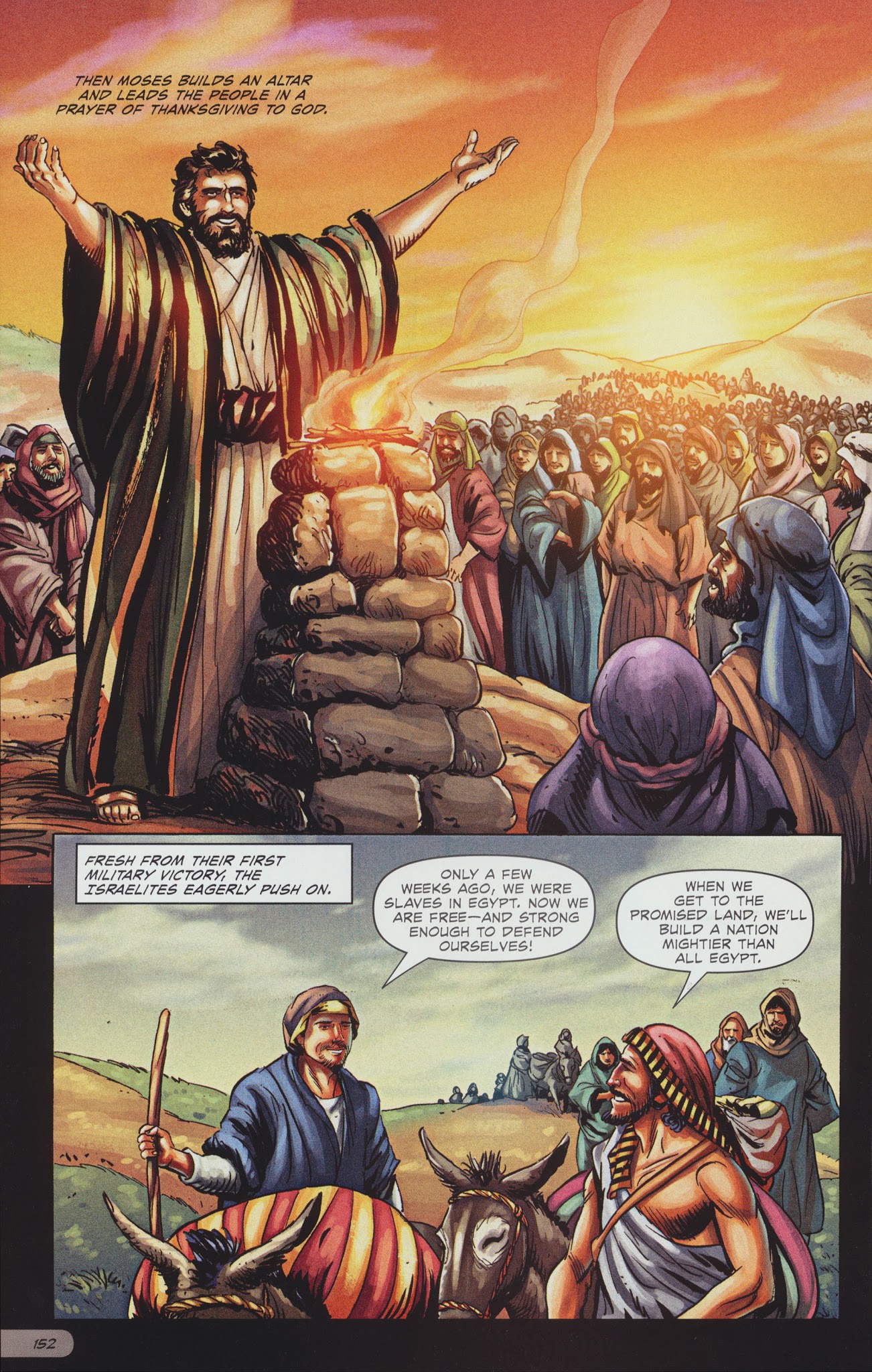 Read online The Action Bible comic -  Issue # TPB 1 - 156
