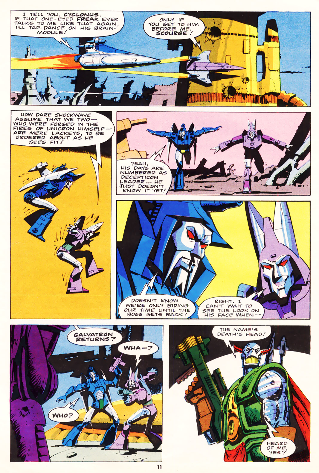 Read online The Transformers (UK) comic -  Issue #113 - 10