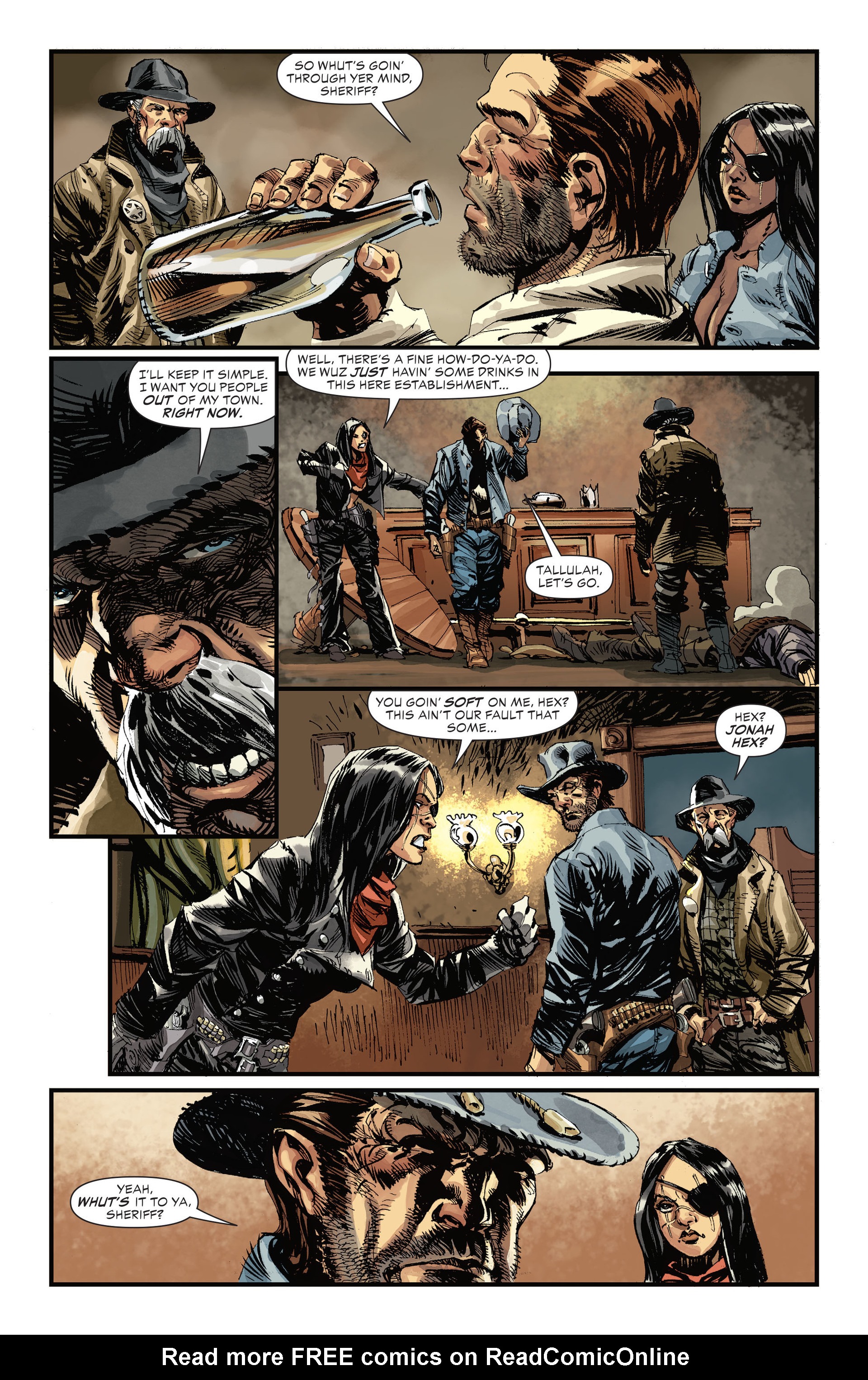 Read online All-Star Western (2011) comic -  Issue #31 - 10