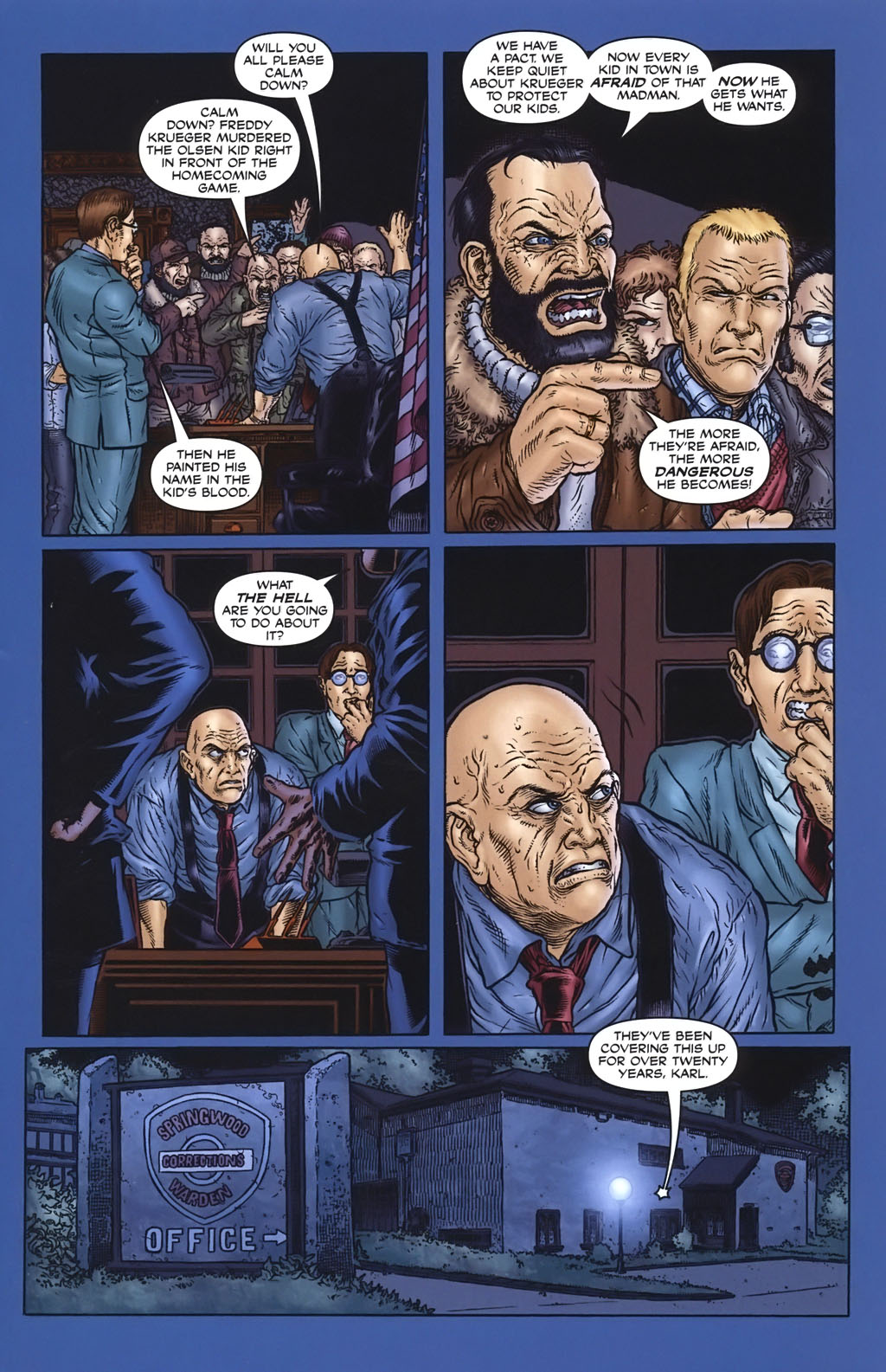 Read online Nightmare on Elm Street: Paranoid comic -  Issue #3 - 10
