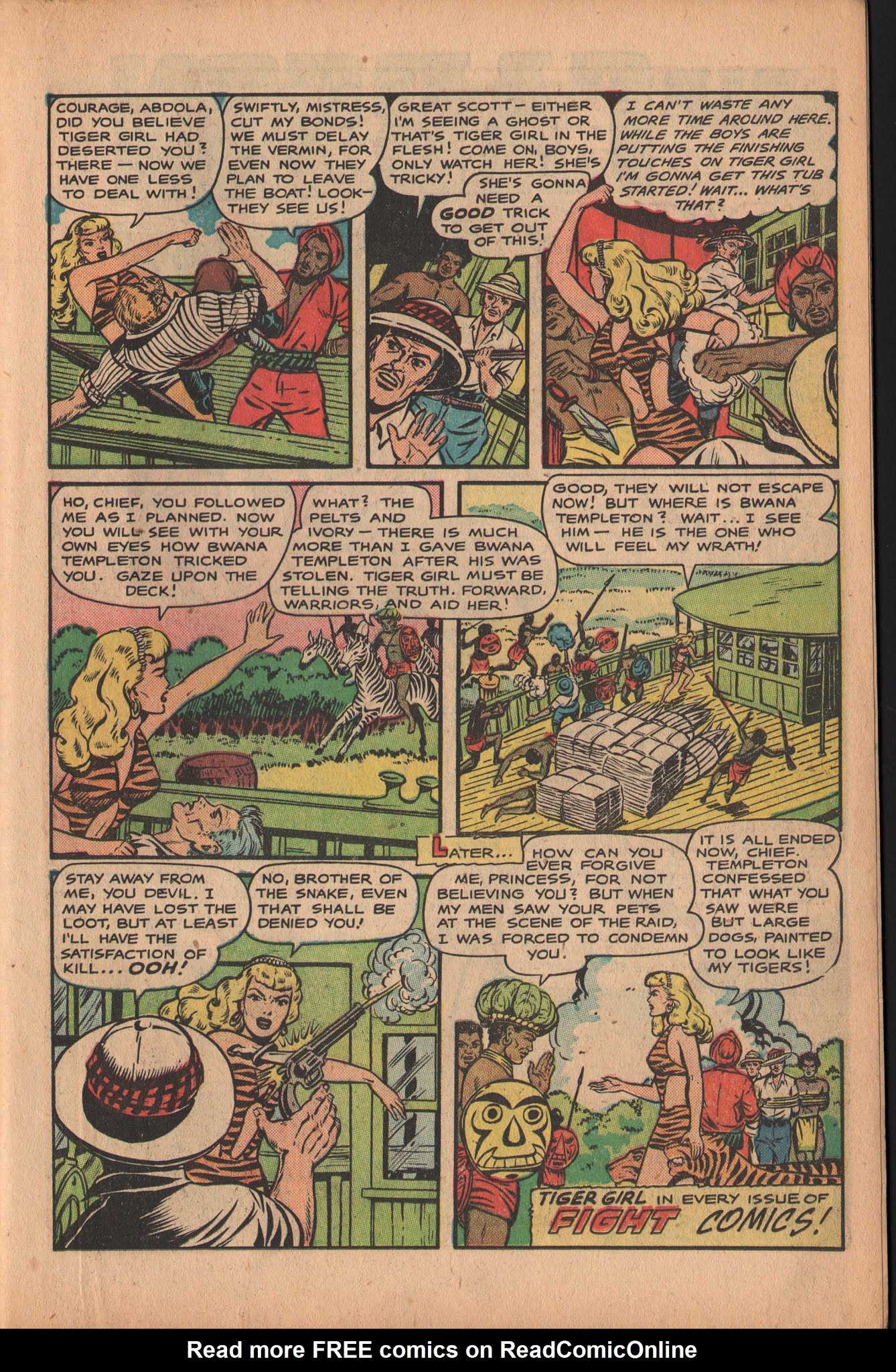 Read online Fight Comics comic -  Issue #70 - 11